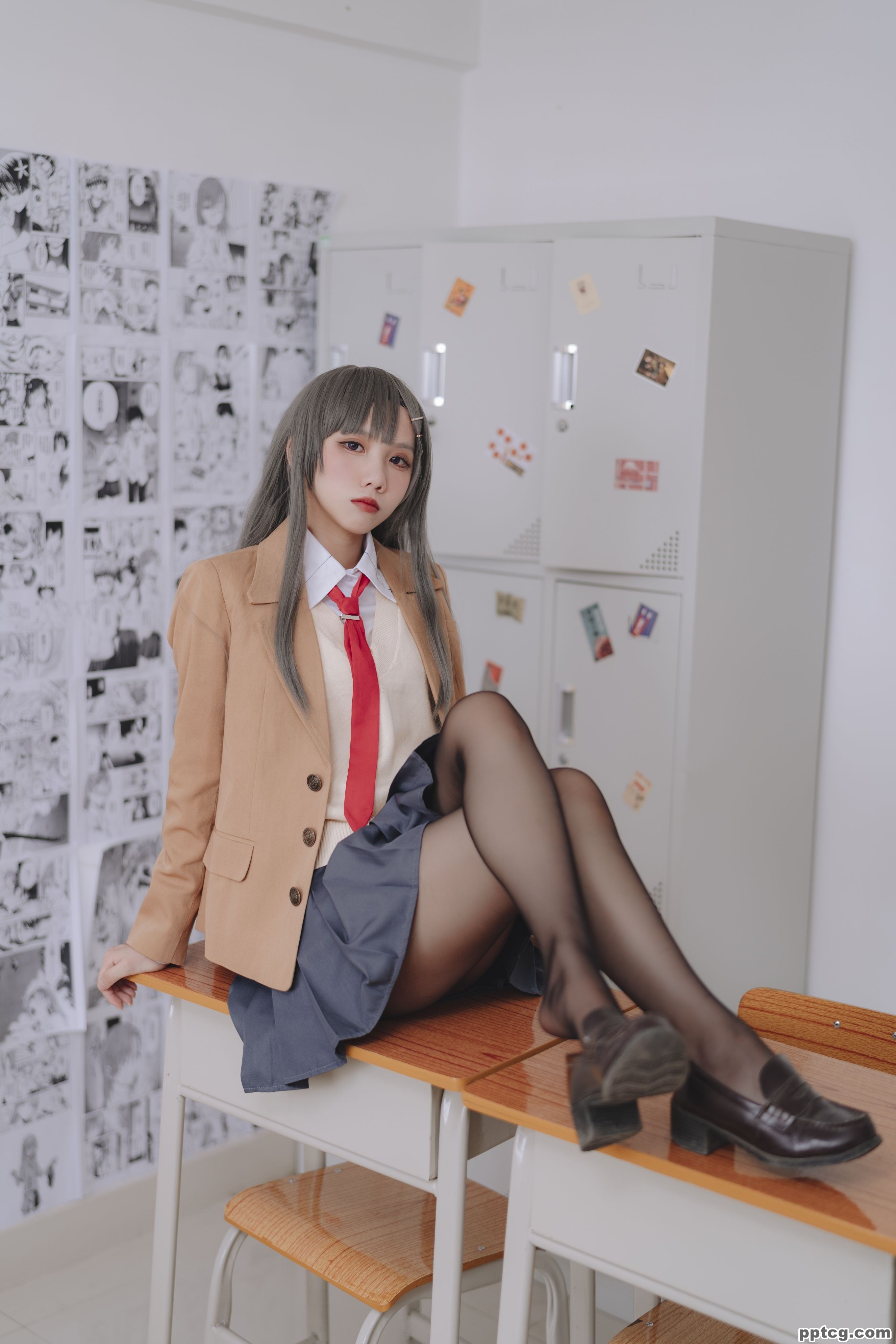 果咩酱w 麻衣校服