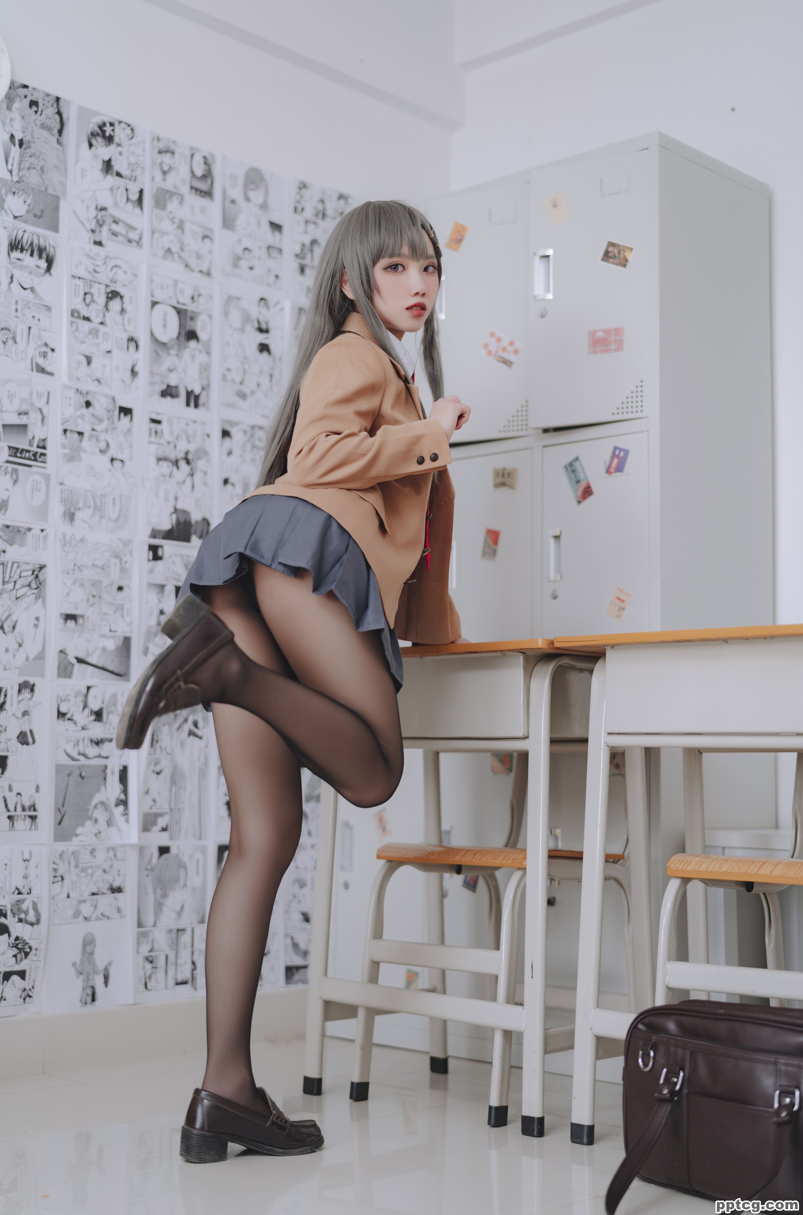 果咩酱w 麻衣校服