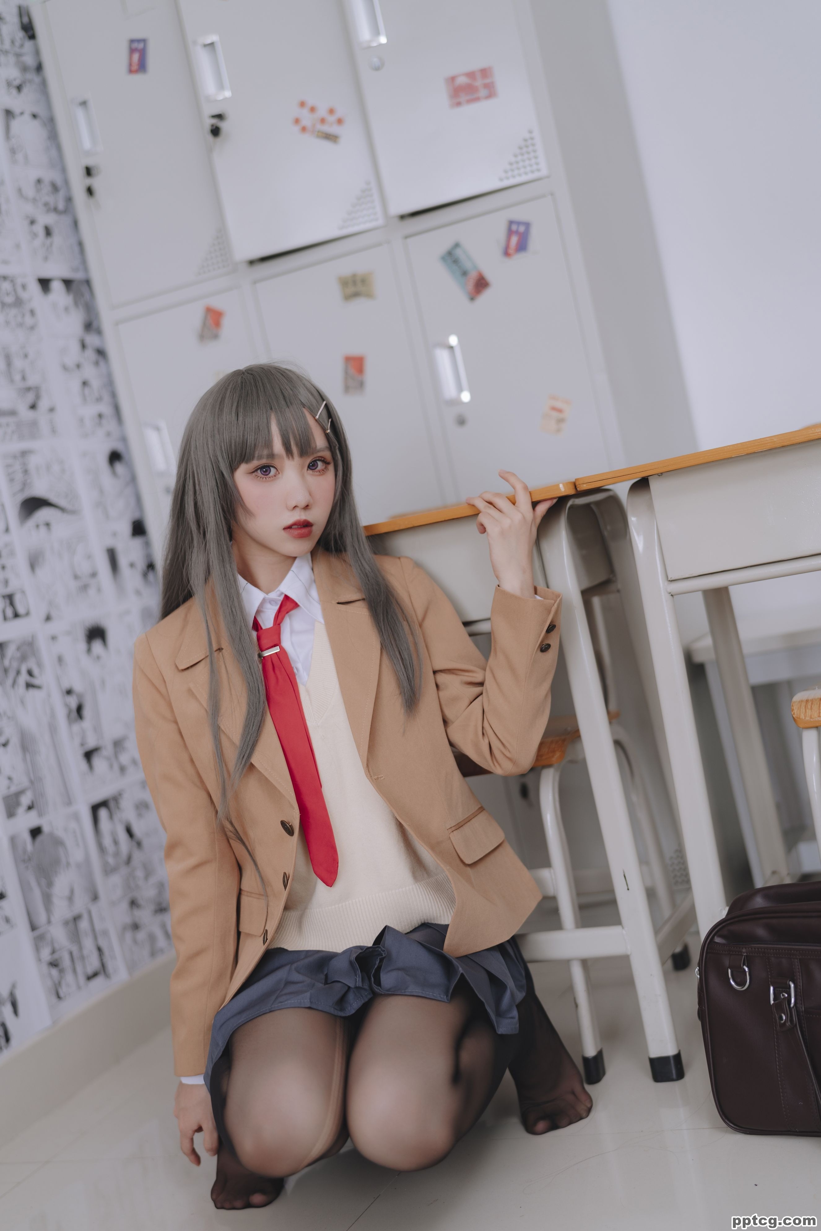 果咩酱w 麻衣校服