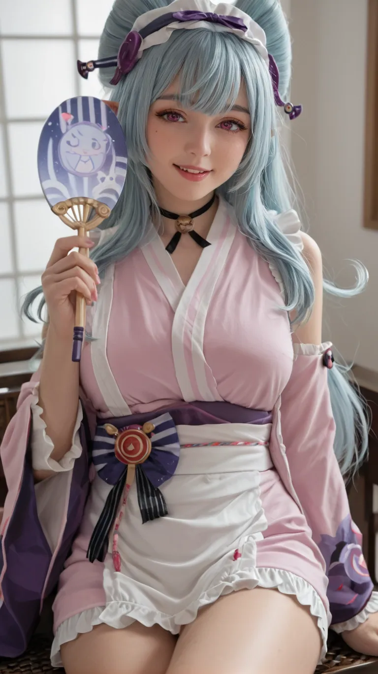 人工智能生成梦见月瑞希壁纸-皮皮兔动漫