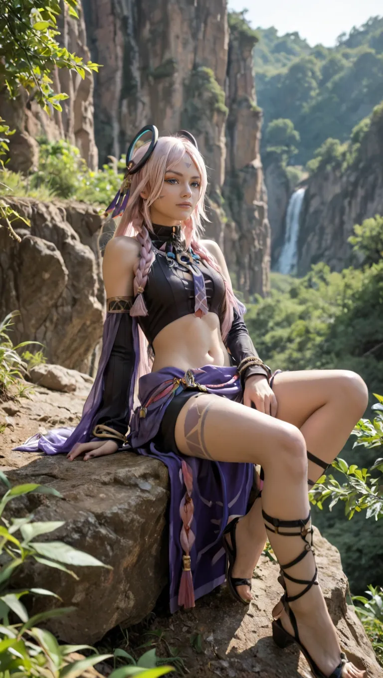 人工智能生成茜特菈莉壁纸-皮皮兔动漫