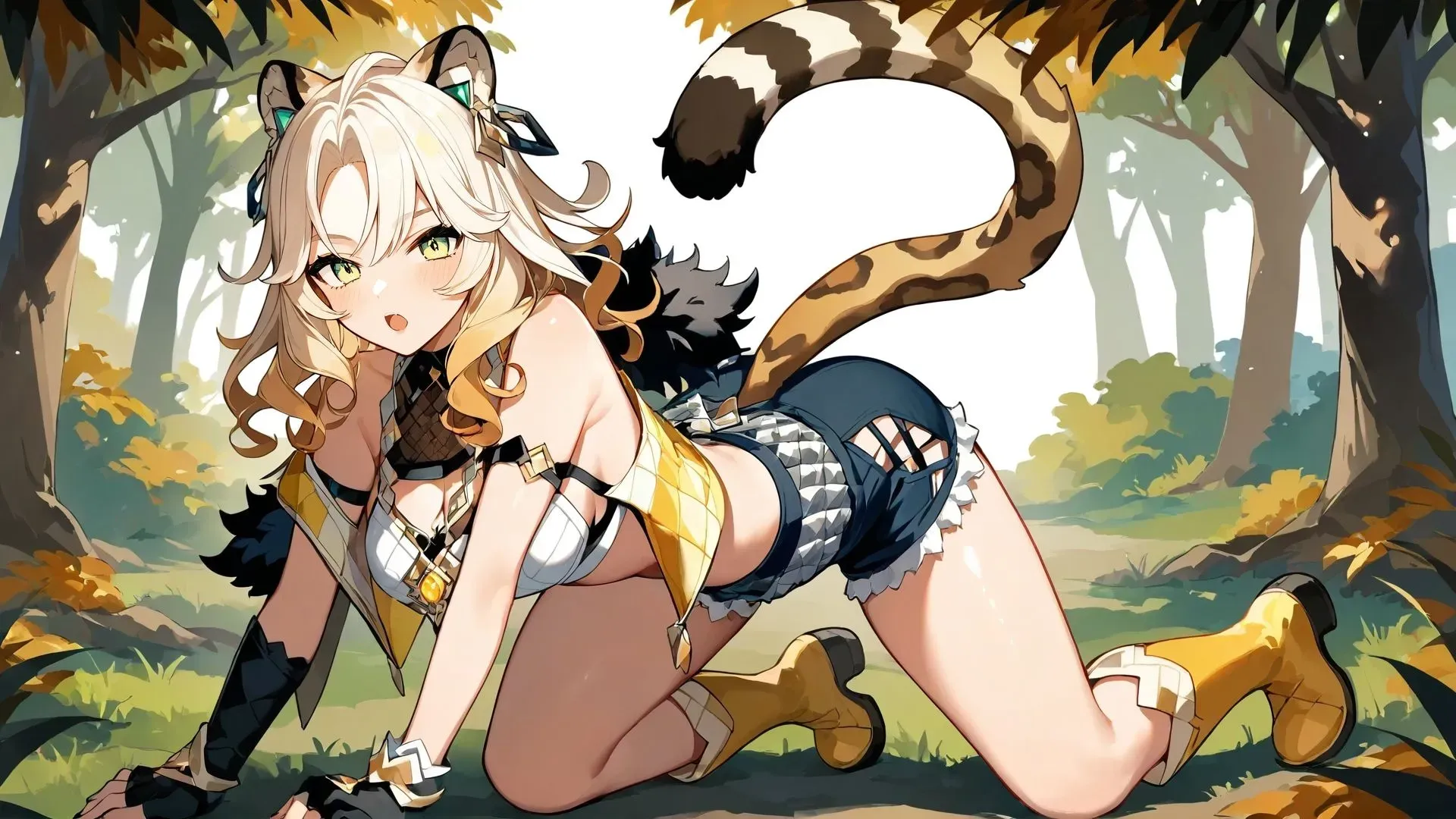 人工智能生成希诺宁壁纸-皮皮兔动漫