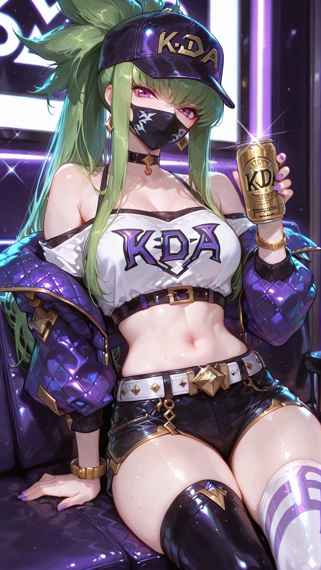 #Kda #C.C #阿卡丽 #壁纸 英雄联盟 游戏-皮皮兔动漫