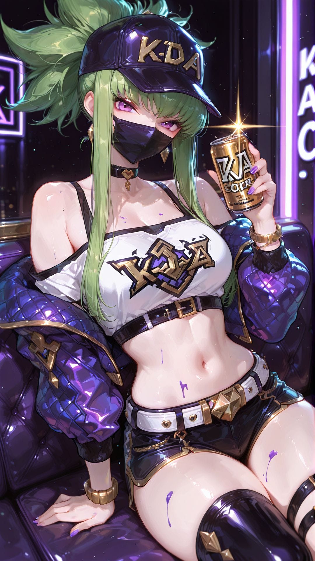 #Kda #C.C #阿卡丽 #壁纸 英雄联盟 游戏