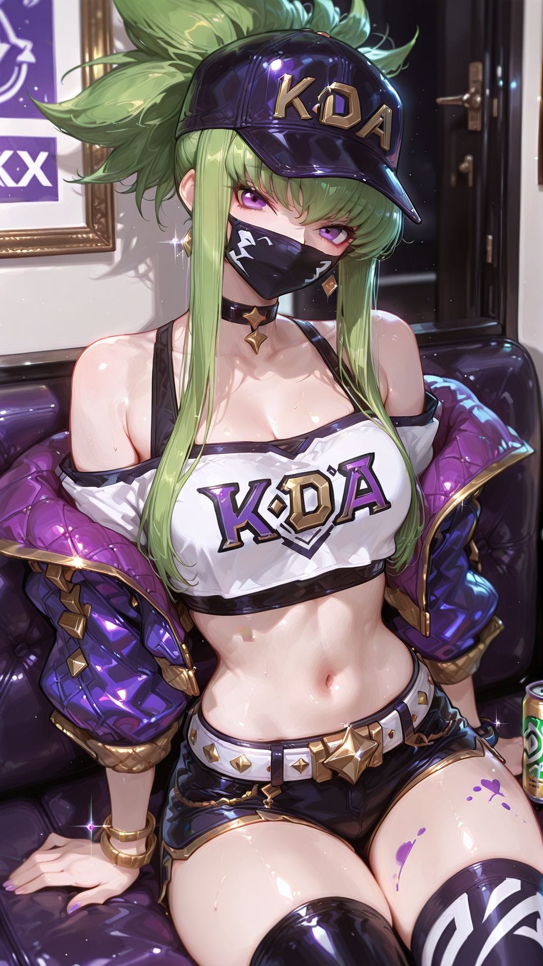 #Kda #C.C #阿卡丽 #壁纸 英雄联盟 游戏