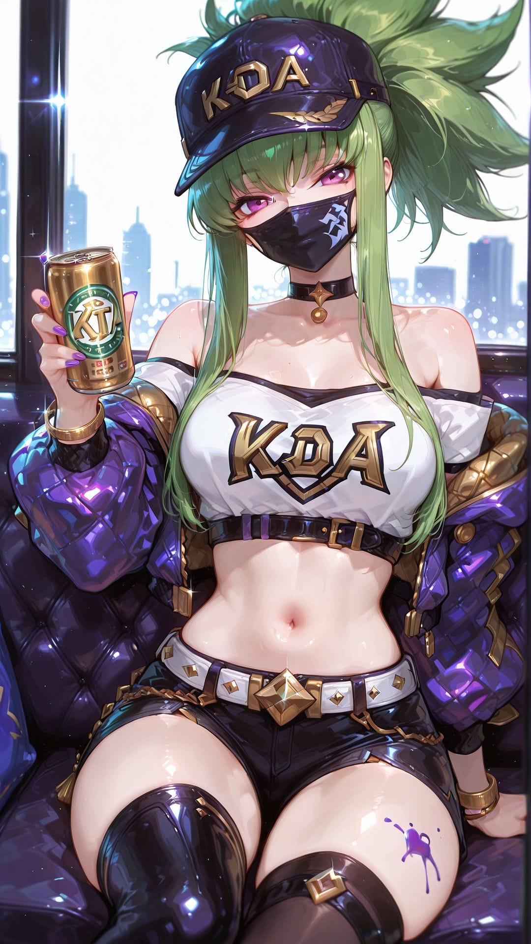#Kda #C.C #阿卡丽 #壁纸 英雄联盟 游戏