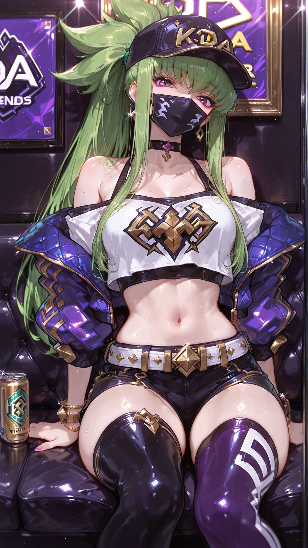 #Kda #C.C #阿卡丽 #壁纸 英雄联盟 游戏