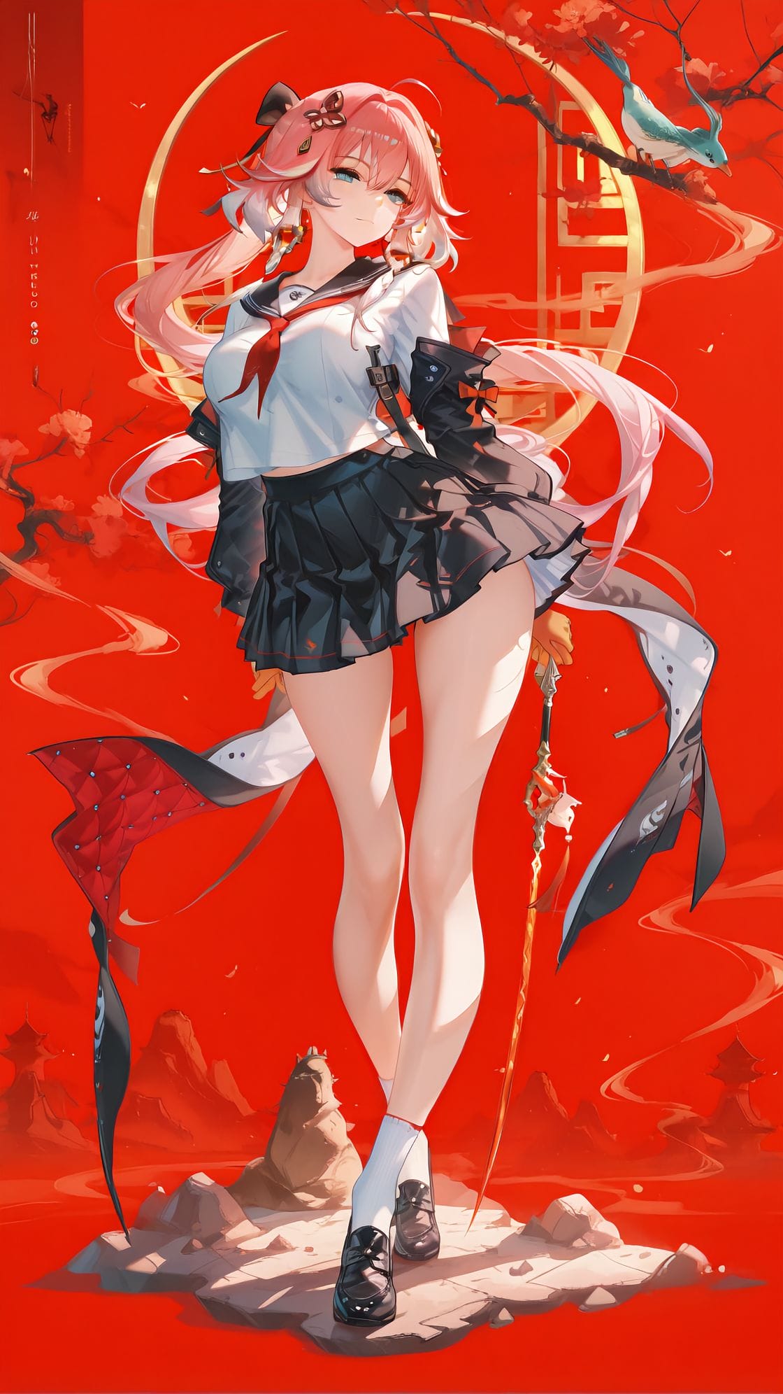 被长离狠狠拿捏住了。#鸣潮 #鸣潮坎特蕾拉 #长离