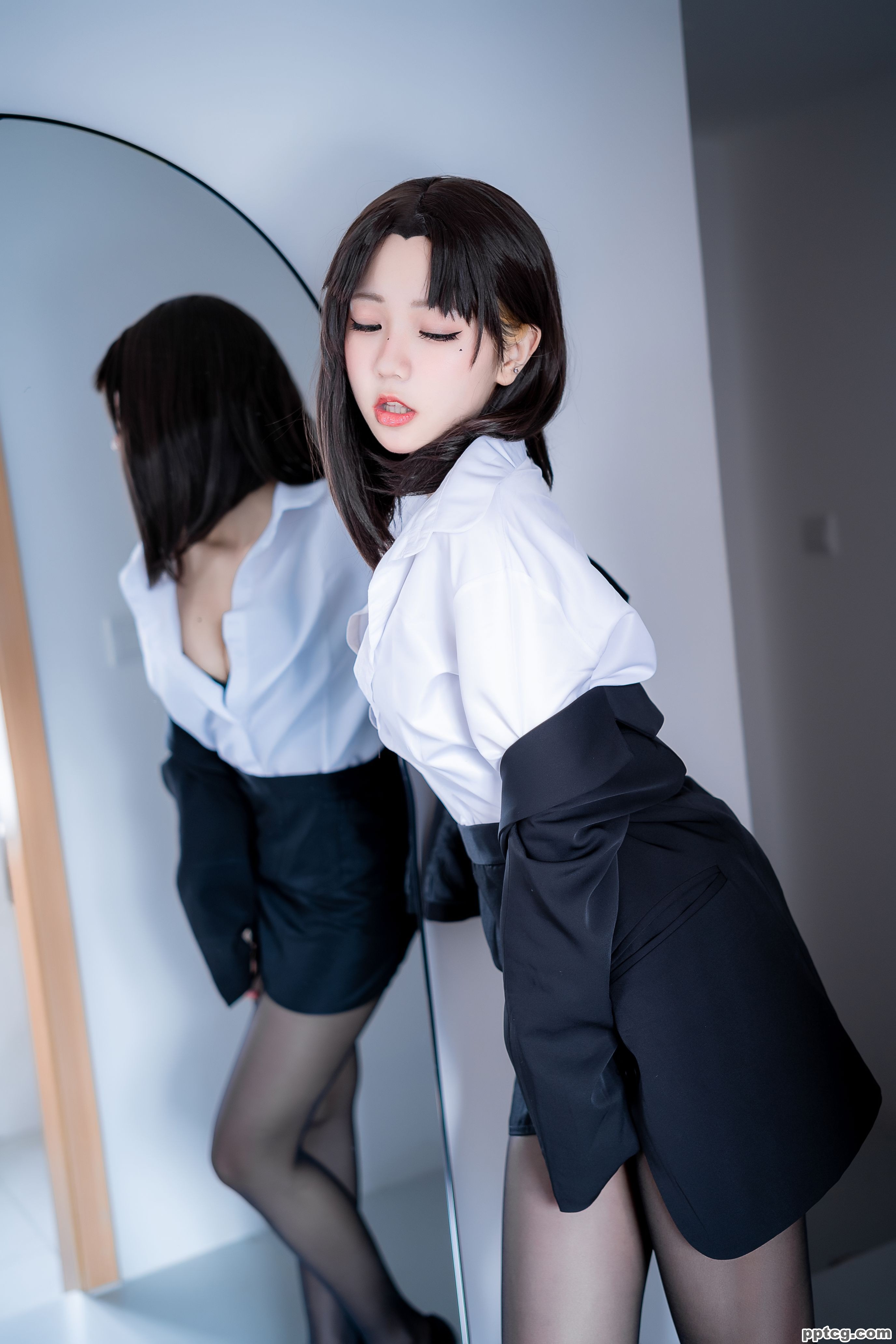 蓝小沂KiKi  OL黑丝