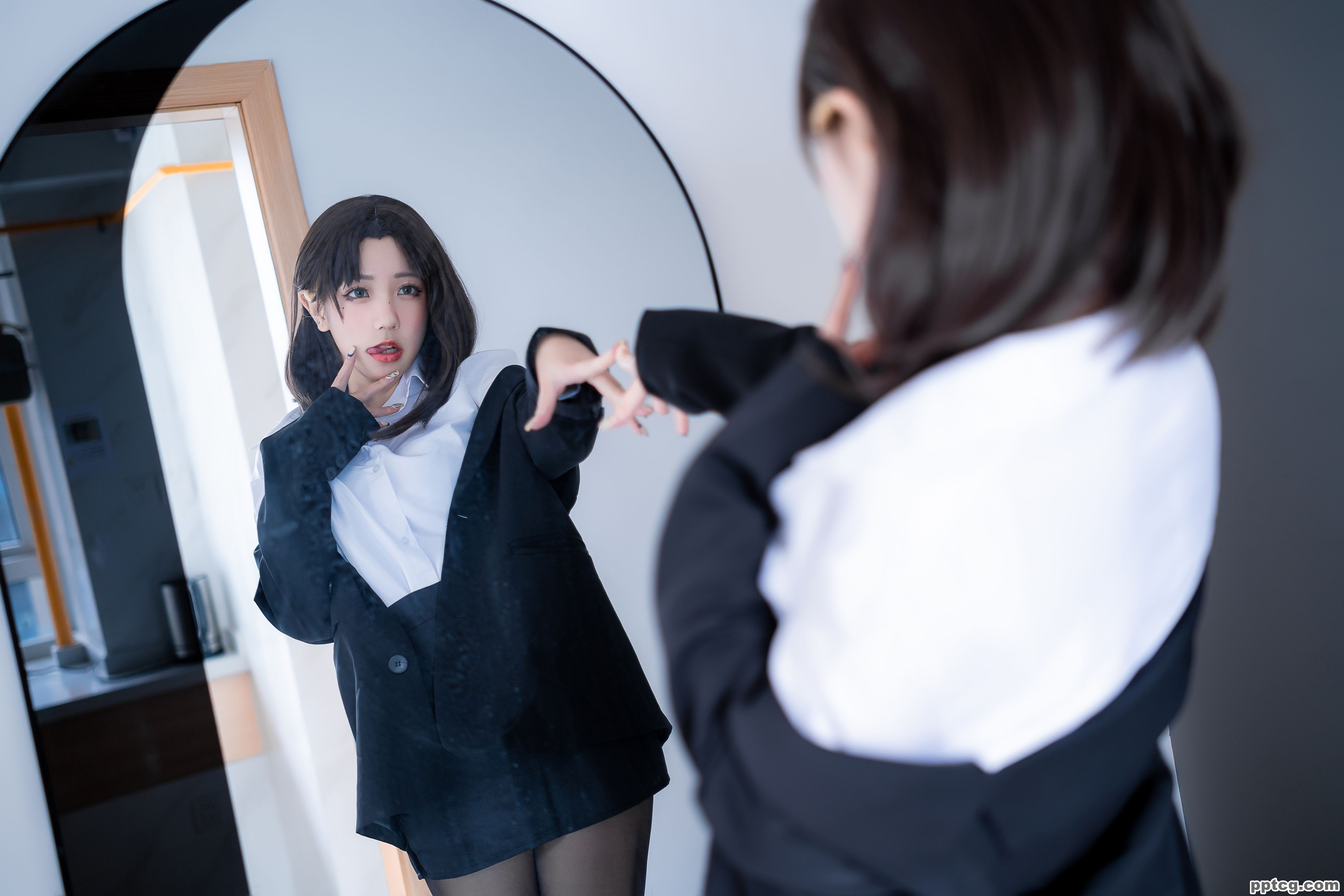 蓝小沂KiKi  OL黑丝