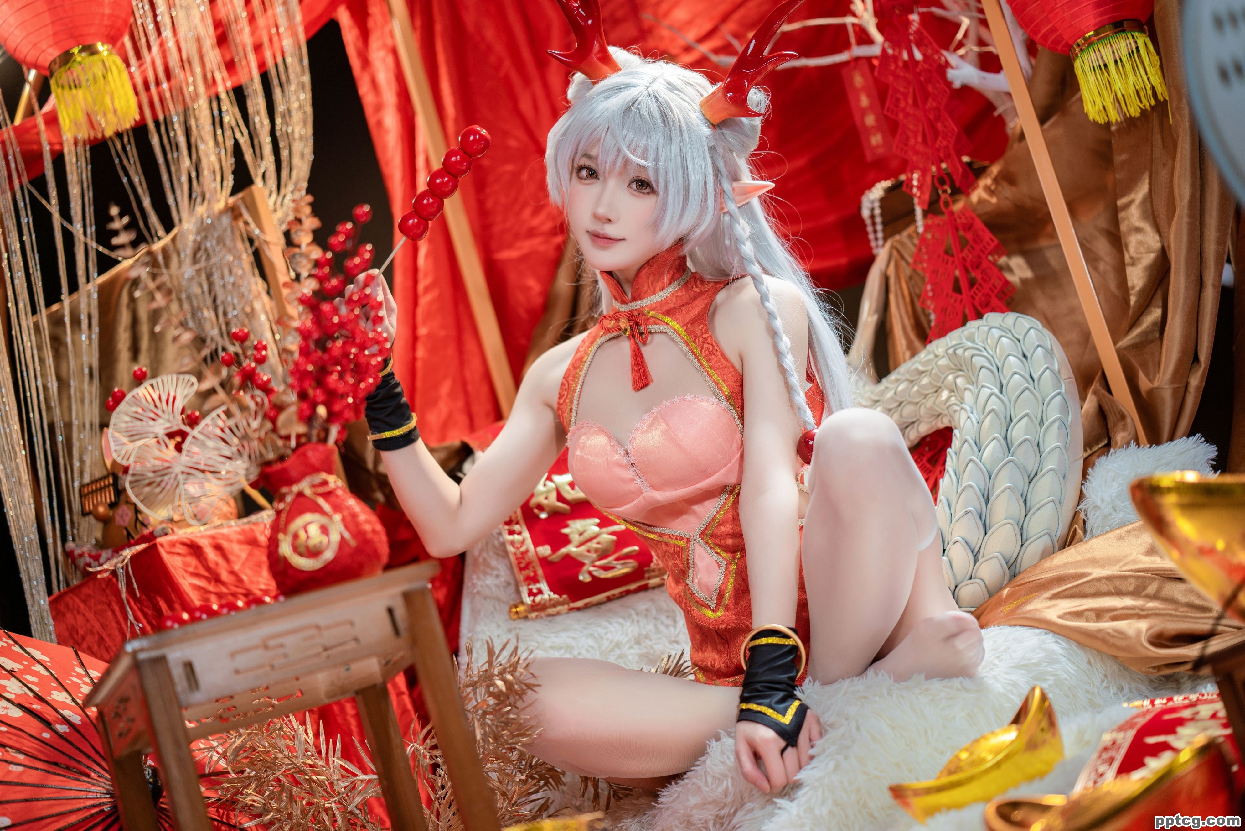 阿包也是兔娘 新春贺图 龙妹