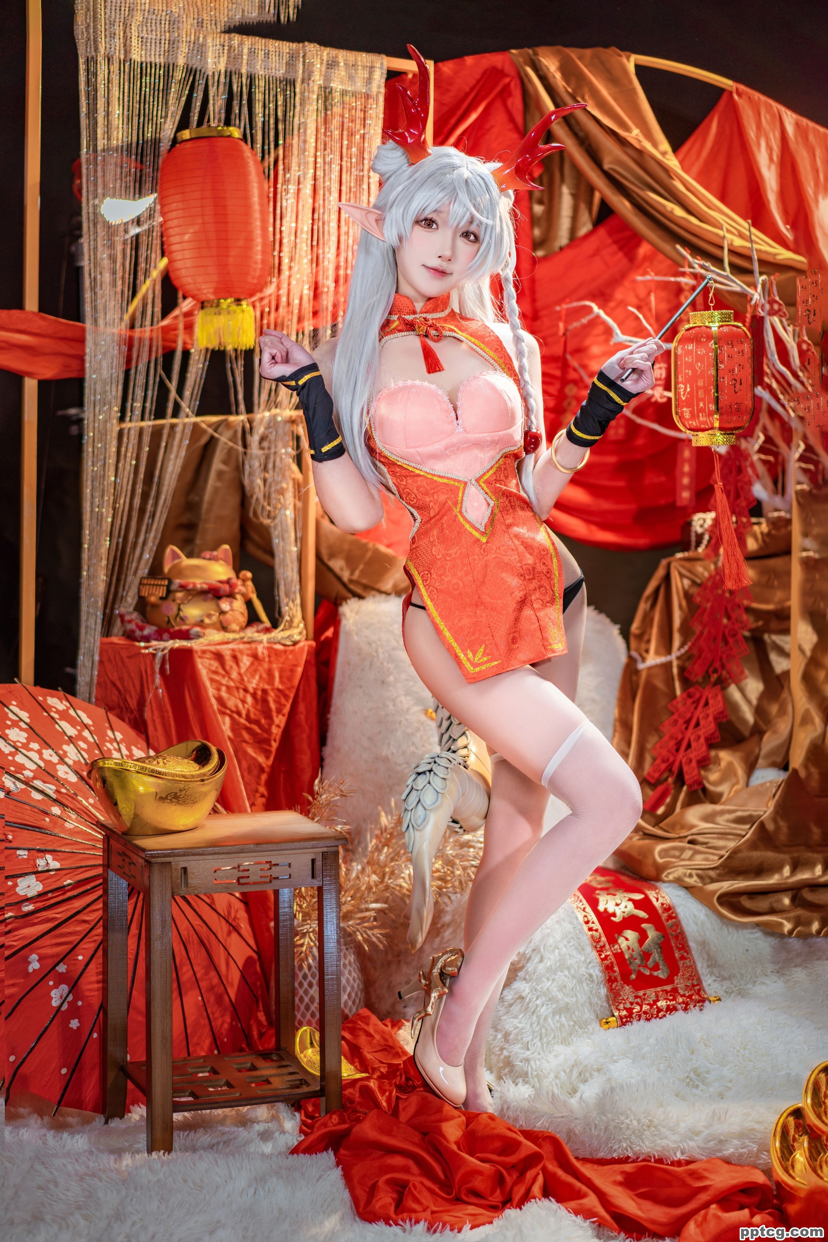 阿包也是兔娘 新春贺图 龙妹