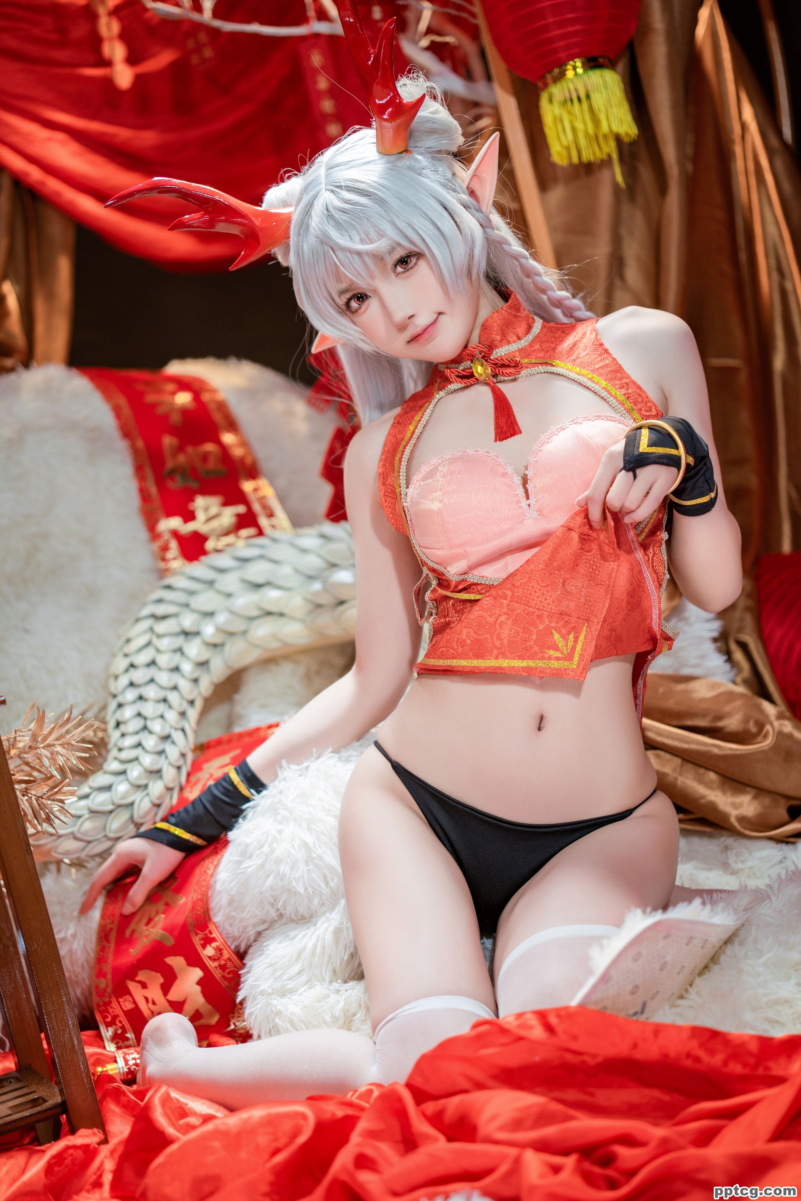 阿包也是兔娘 新春贺图 龙妹