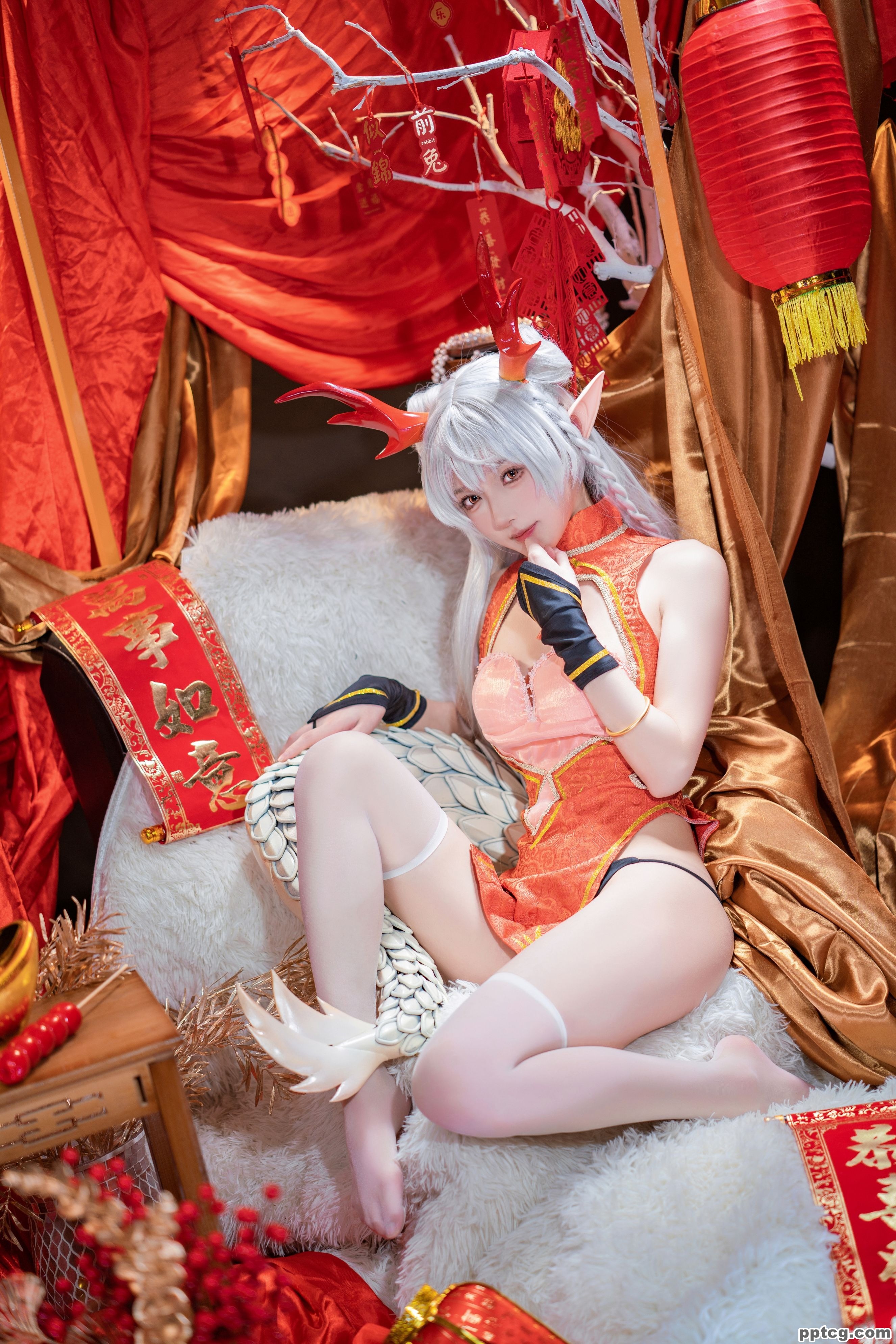 阿包也是兔娘 新春贺图 龙妹
