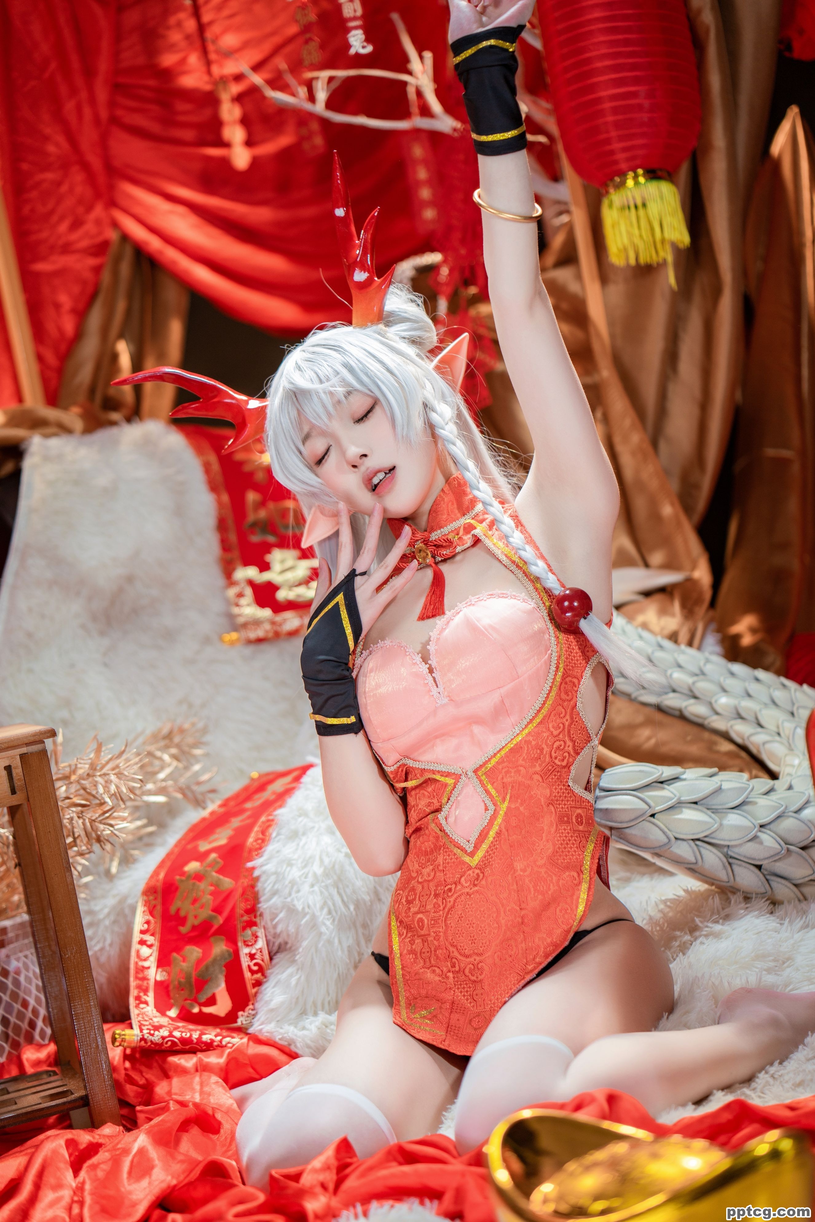 阿包也是兔娘 新春贺图 龙妹