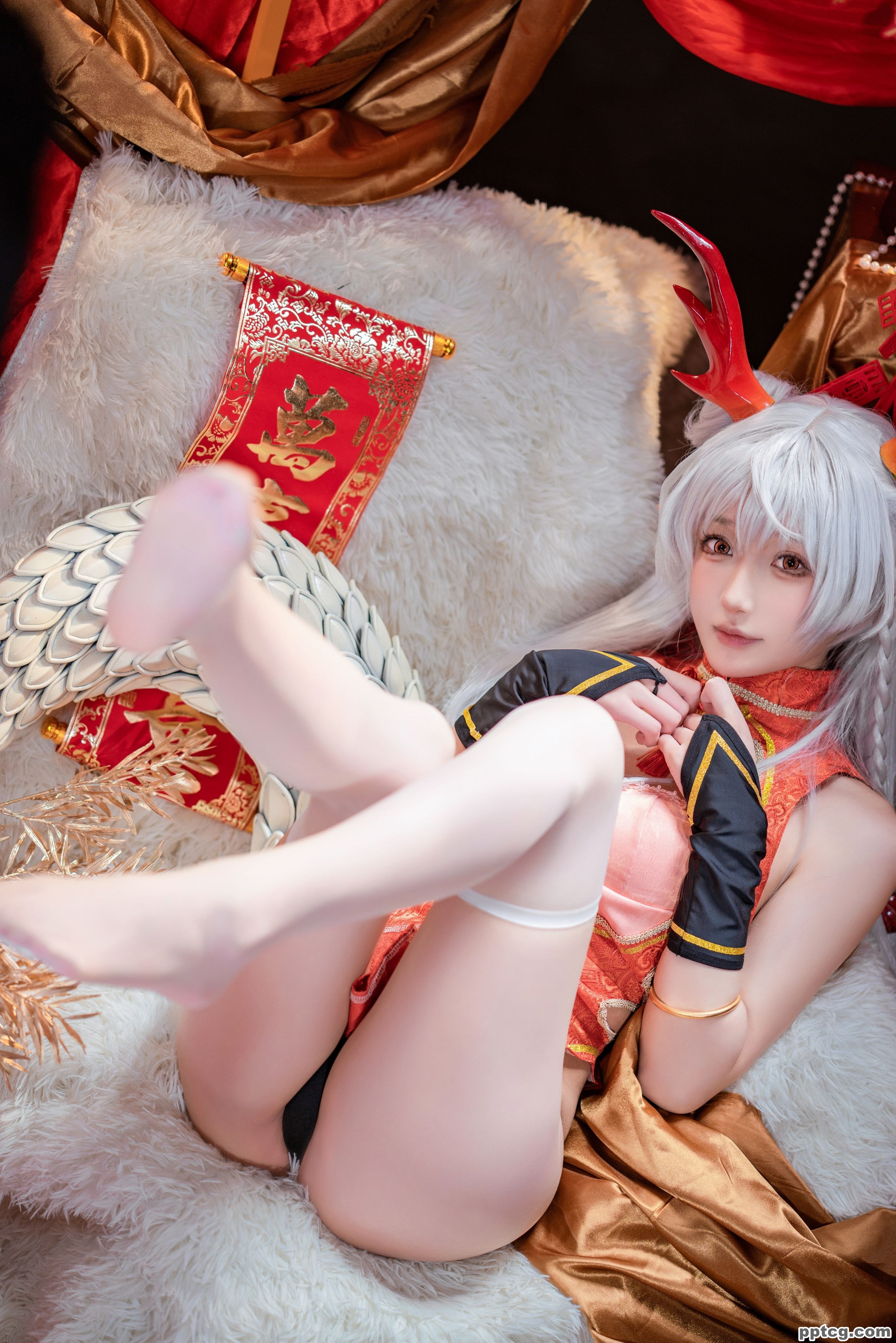 阿包也是兔娘 新春贺图 龙妹