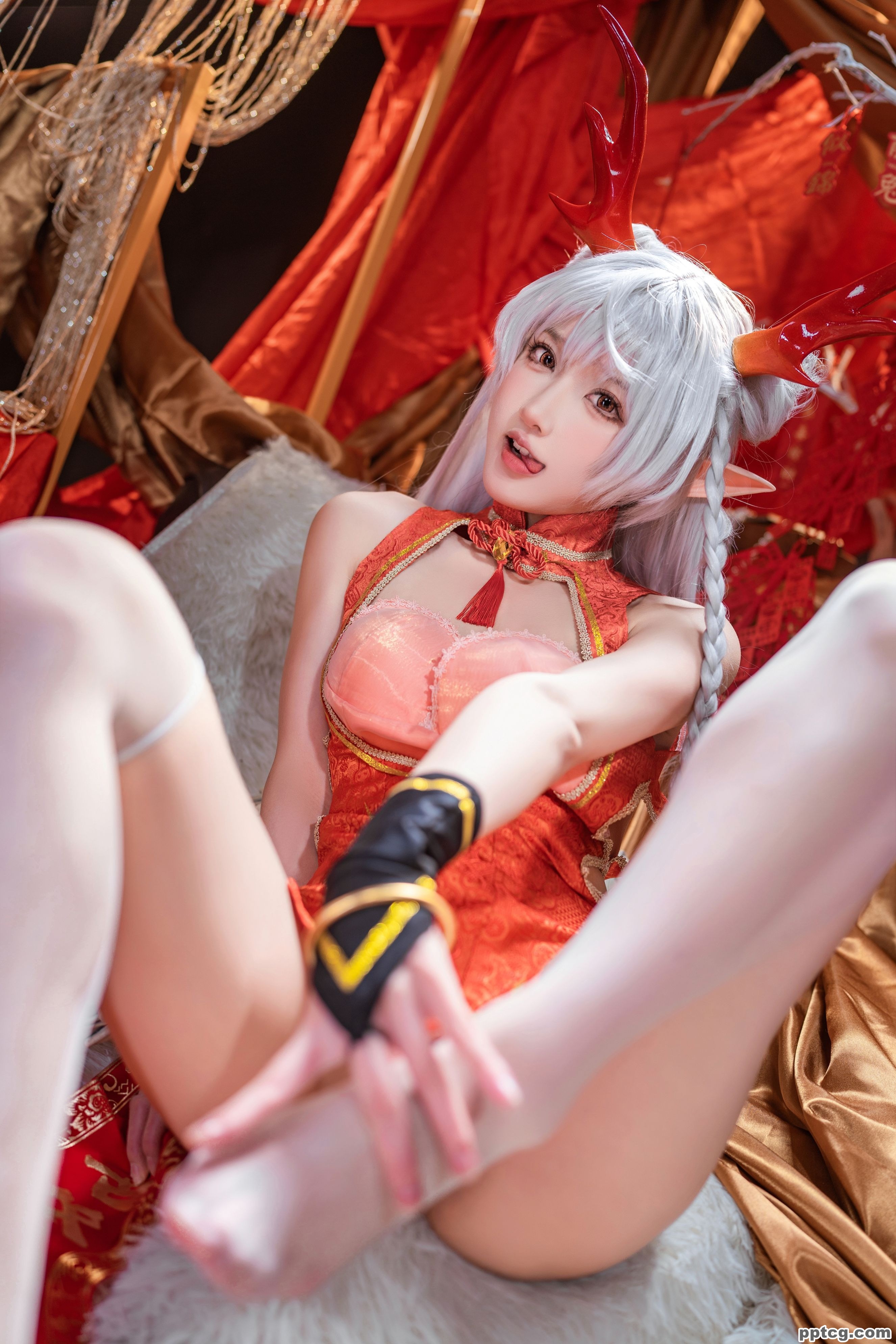 阿包也是兔娘 新春贺图 龙妹
