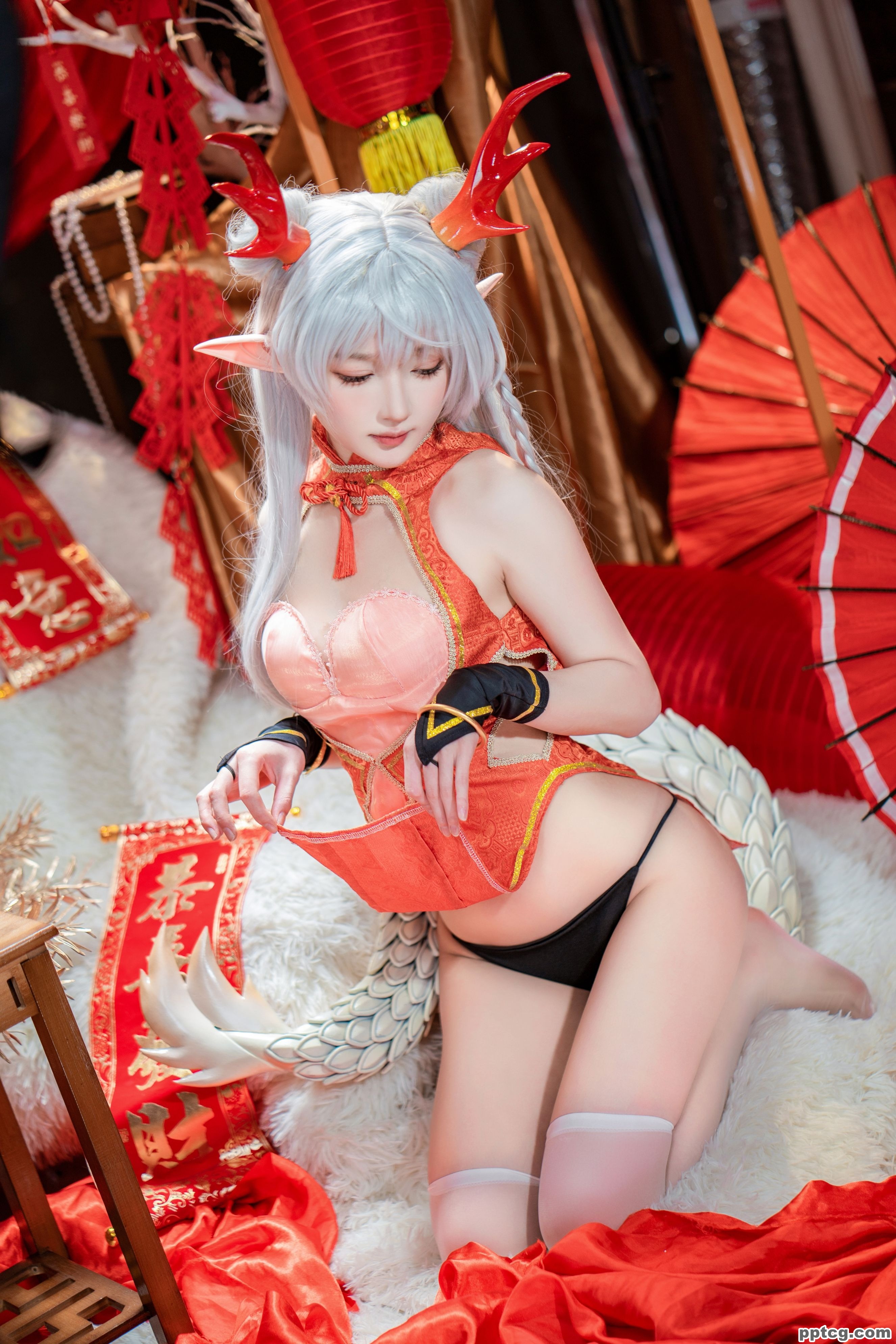 阿包也是兔娘 新春贺图 龙妹