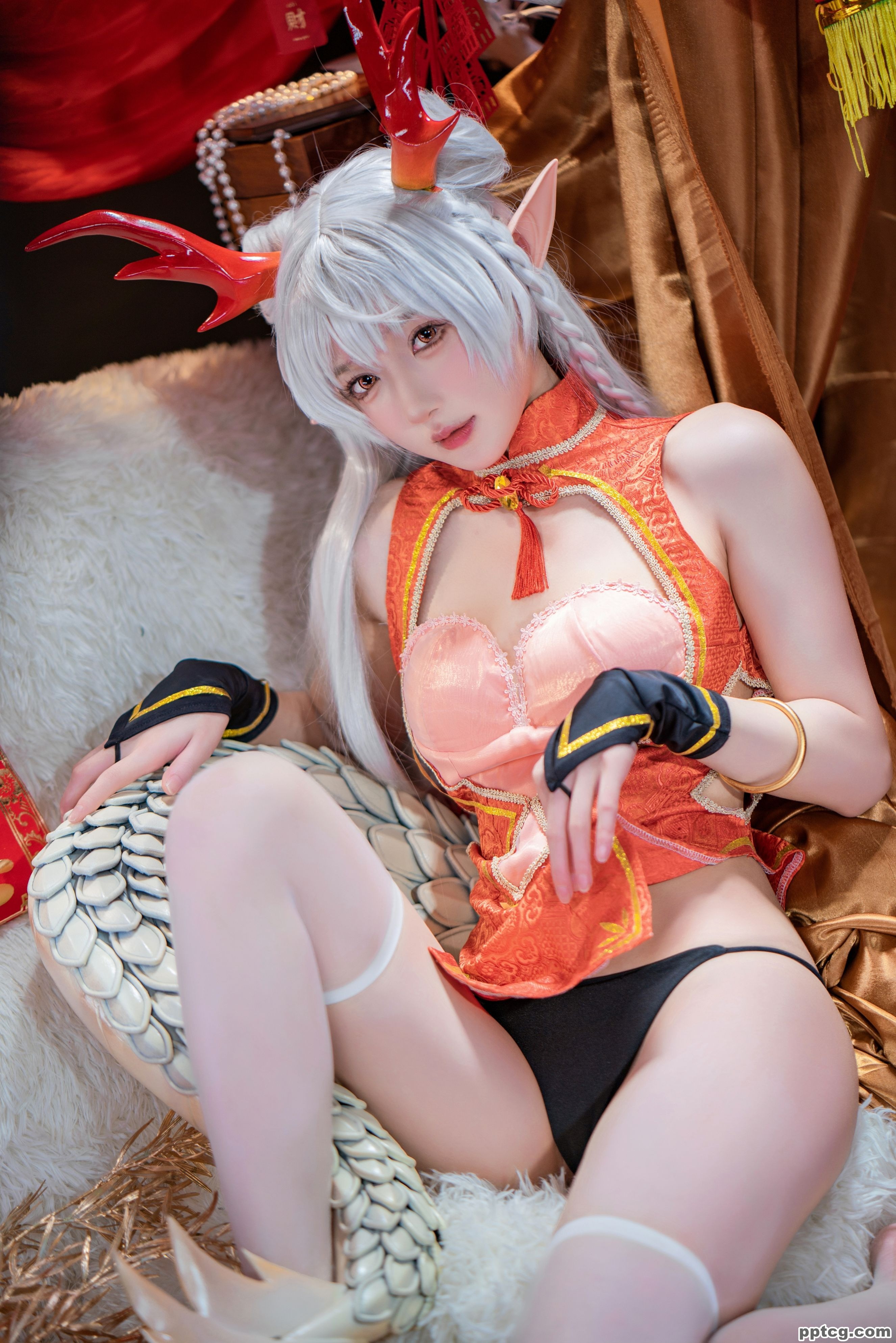 阿包也是兔娘 新春贺图 龙妹