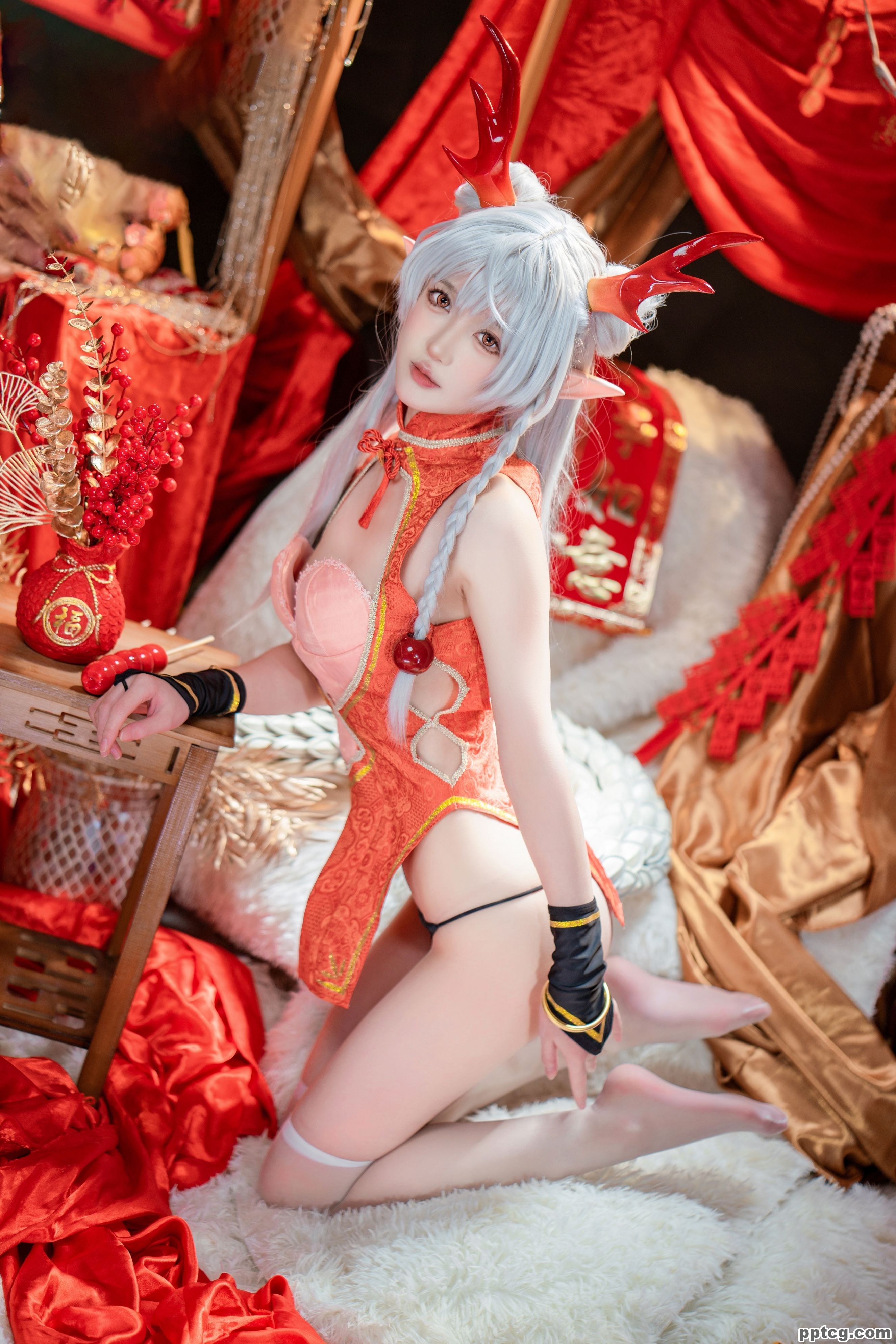 阿包也是兔娘 新春贺图 龙妹
