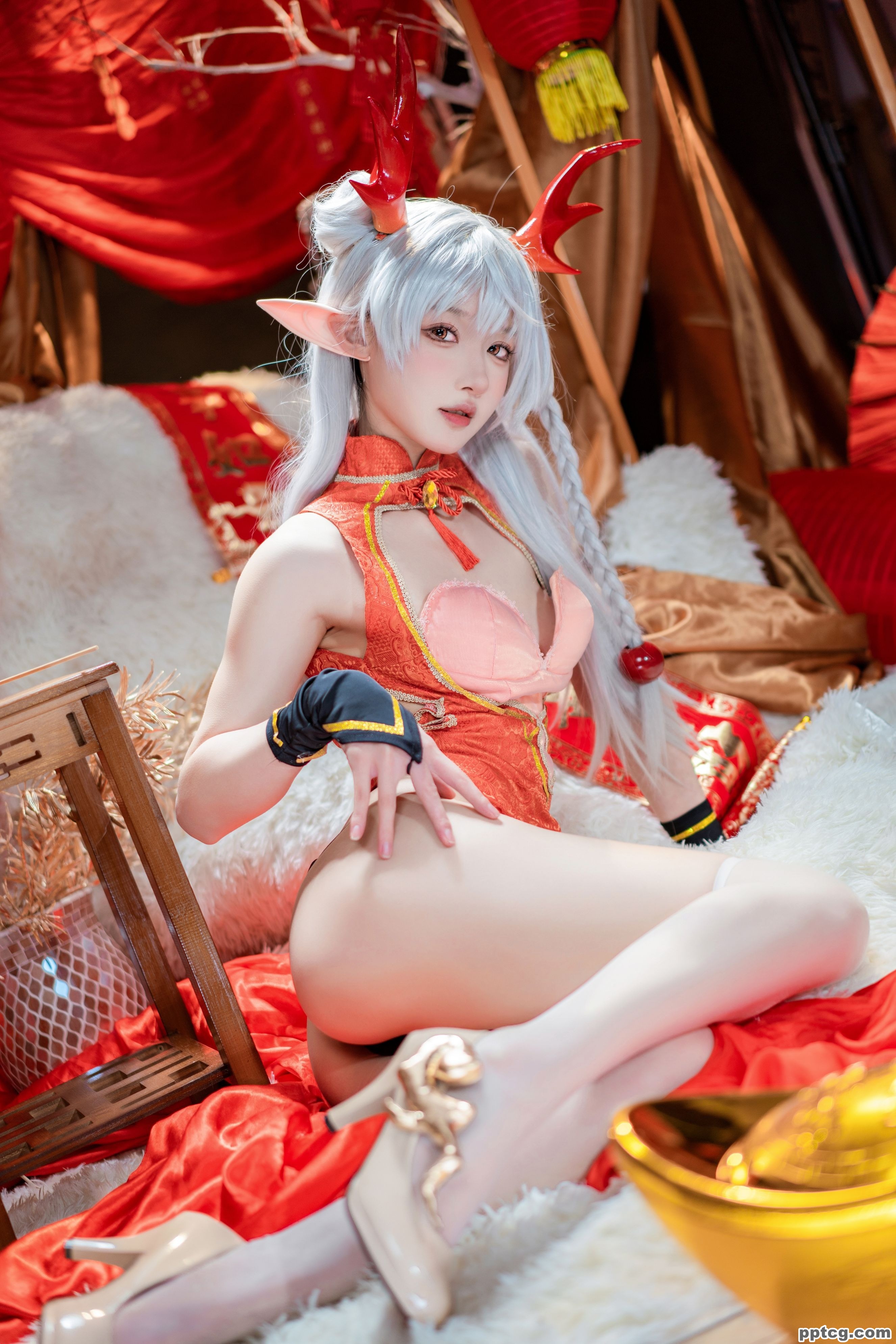 阿包也是兔娘 新春贺图 龙妹