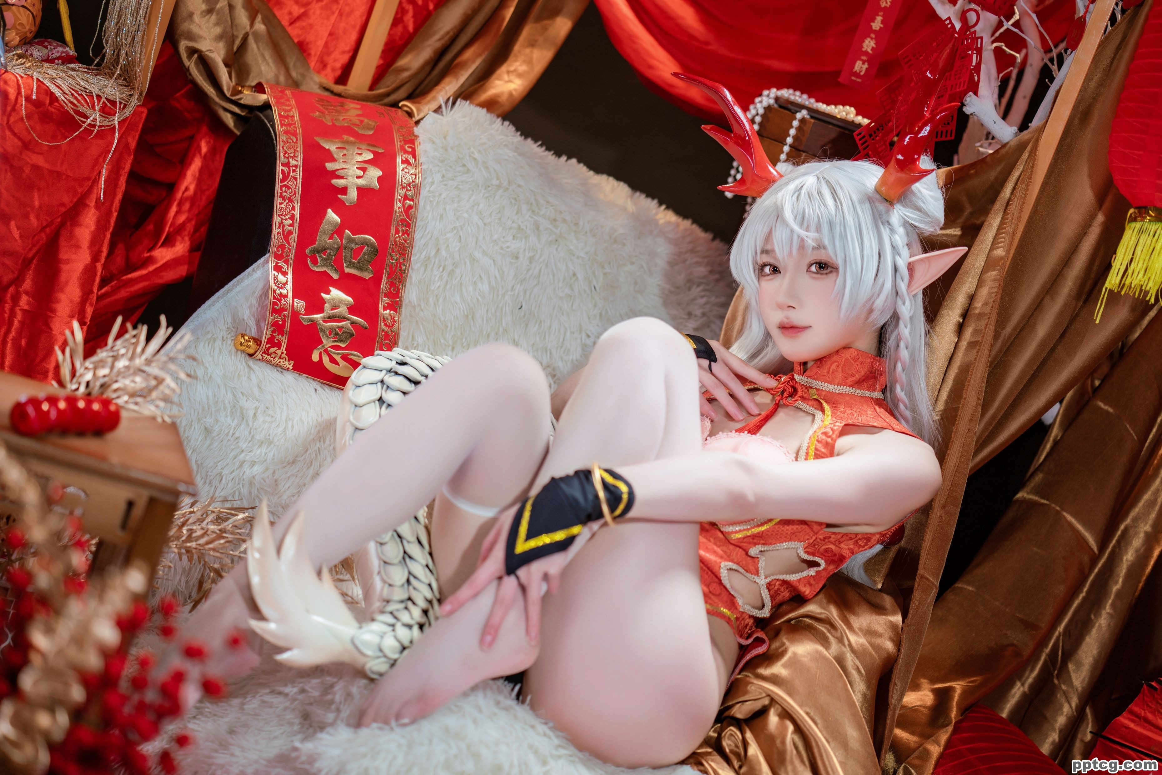 阿包也是兔娘 新春贺图 龙妹