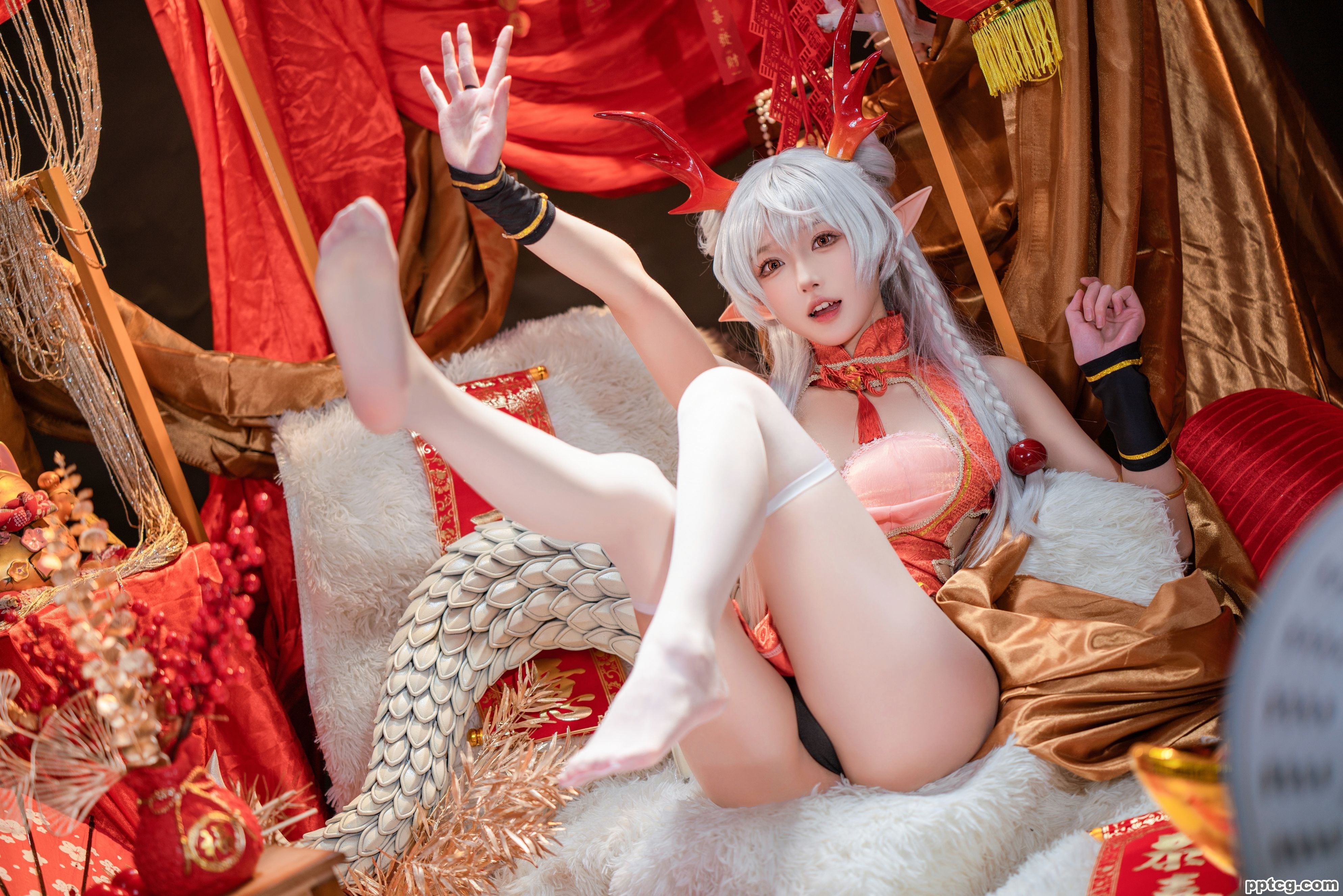 阿包也是兔娘 新春贺图 龙妹