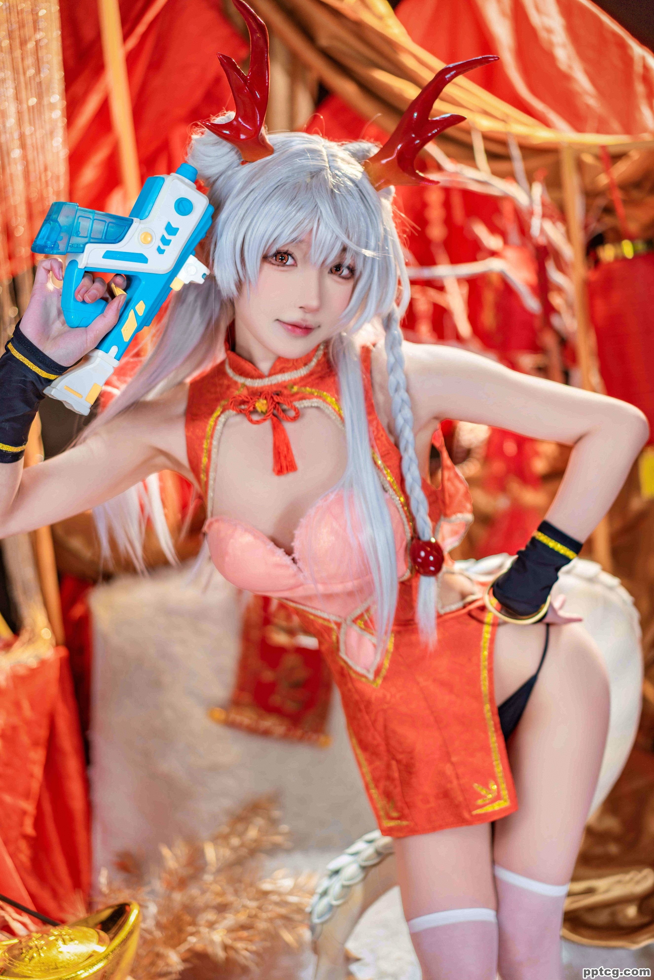 阿包也是兔娘 新春贺图 龙妹