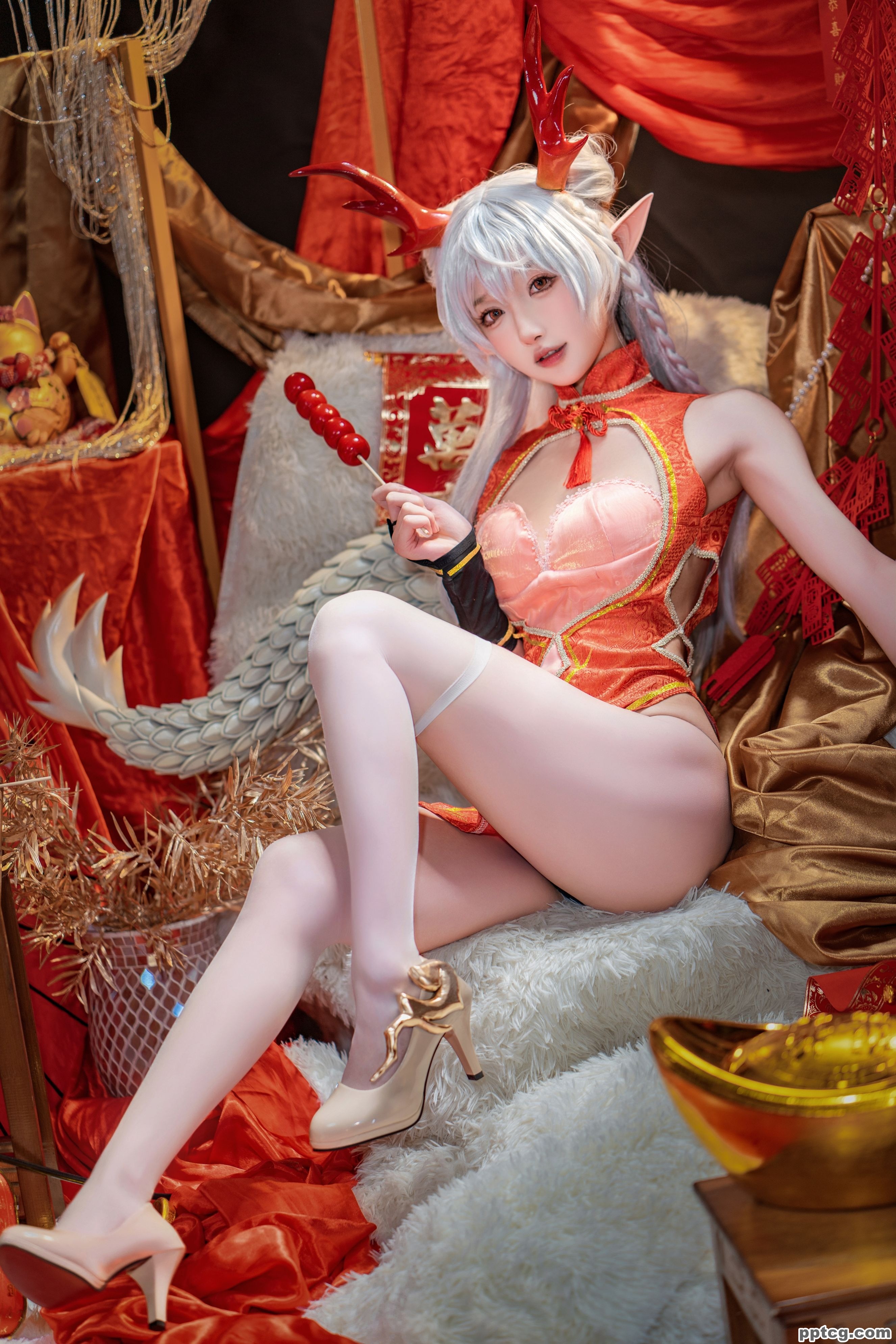 阿包也是兔娘 新春贺图 龙妹