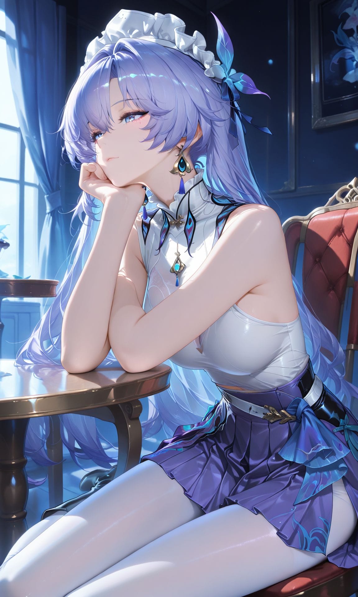 #鸣潮 #ai绘画 #二次元 #美图分享 #坎特蕾拉