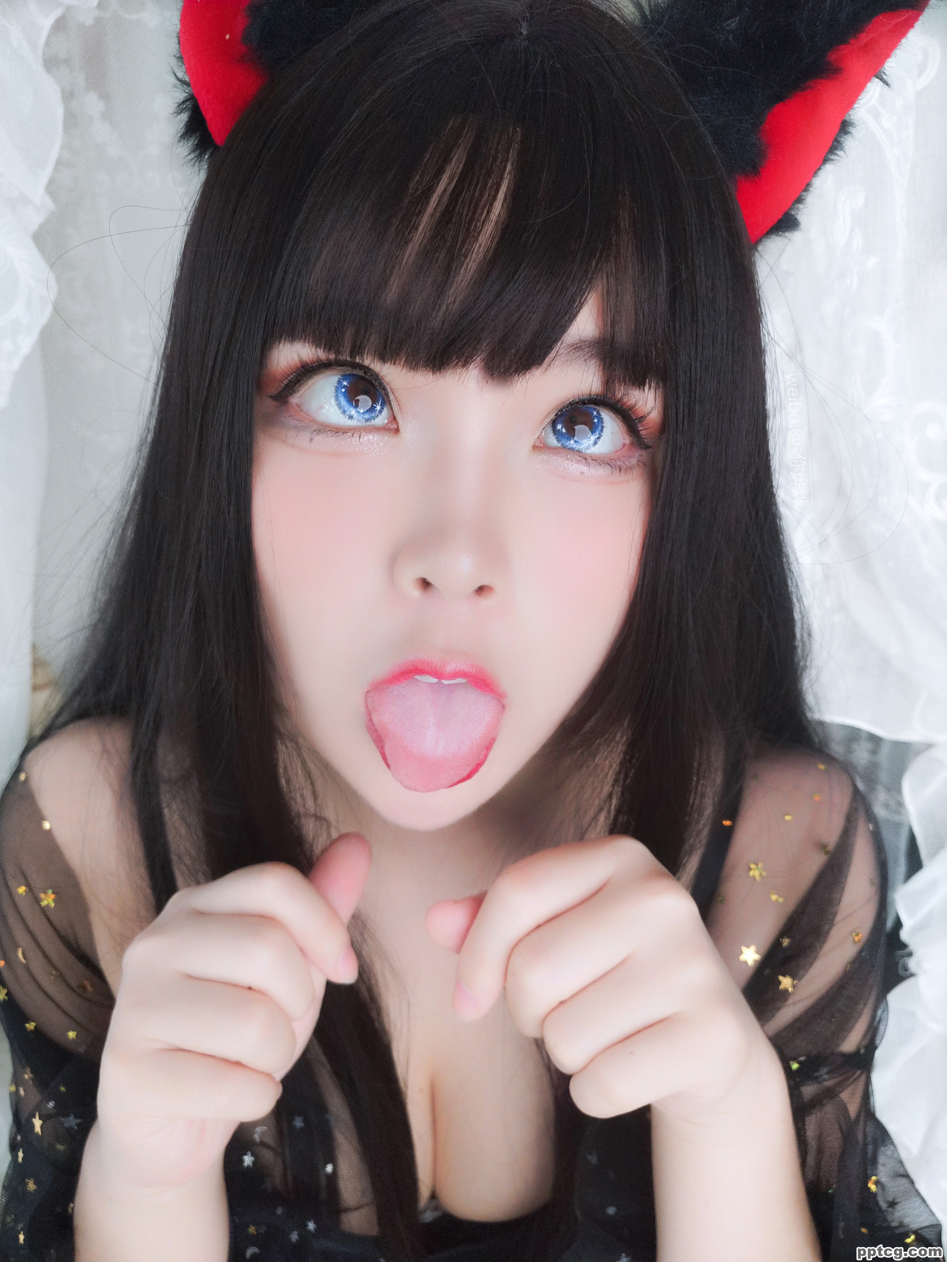 白烨 黑系猫咪少女