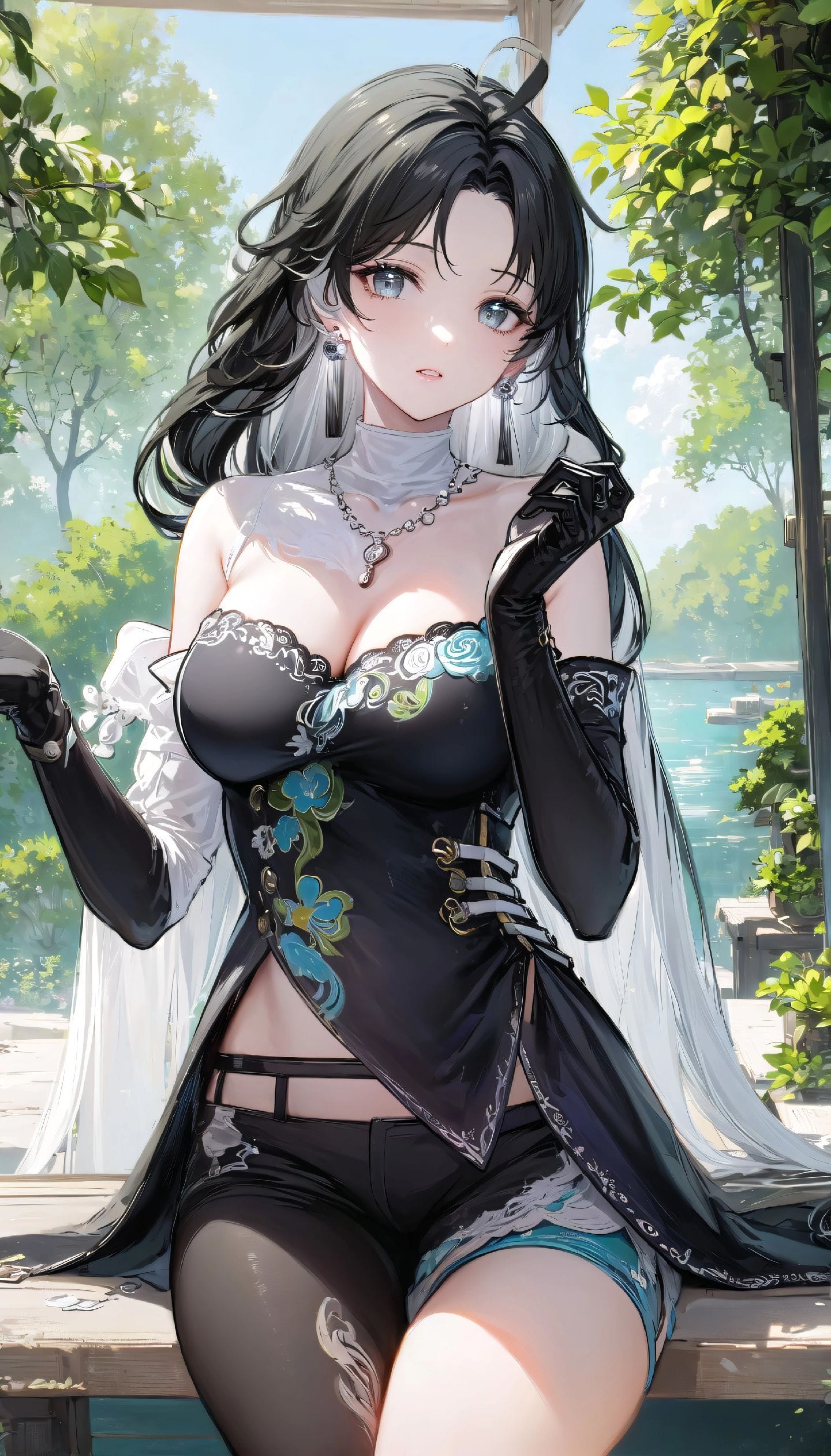 #手机墙纸 #二次元美图 #高清图片 鸣潮#清纯甜美