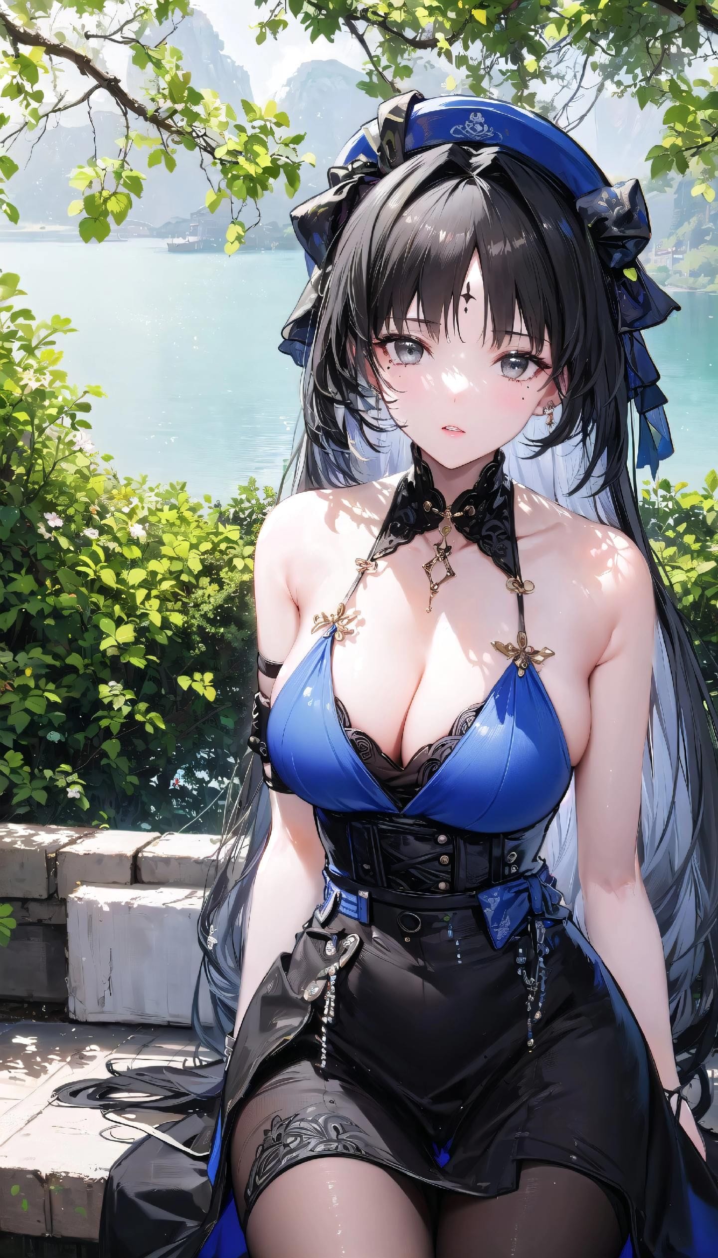 #手机墙纸 #二次元美图 #高清图片 鸣潮#清纯甜美