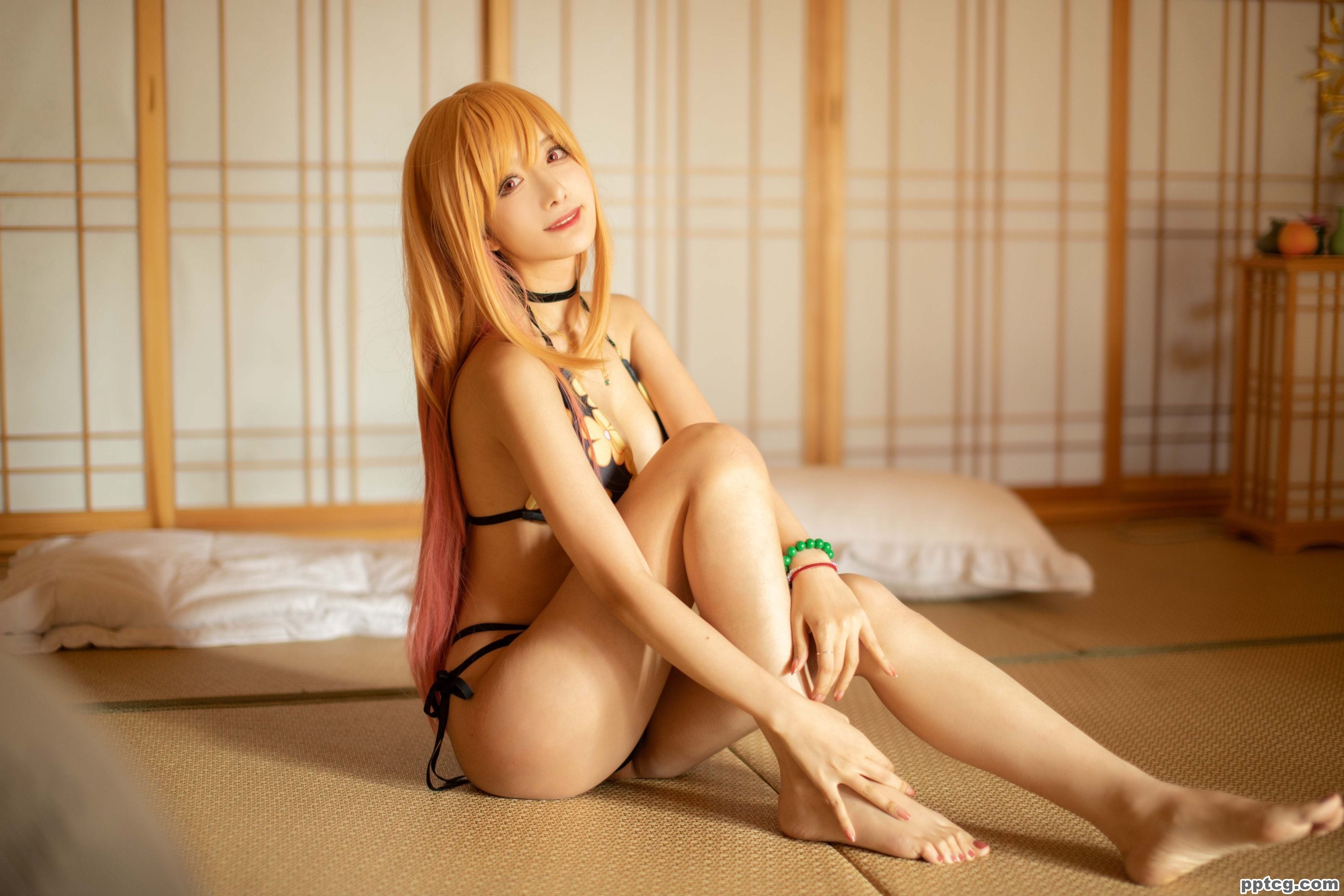 小鹿鹿 喜多川海梦泳装