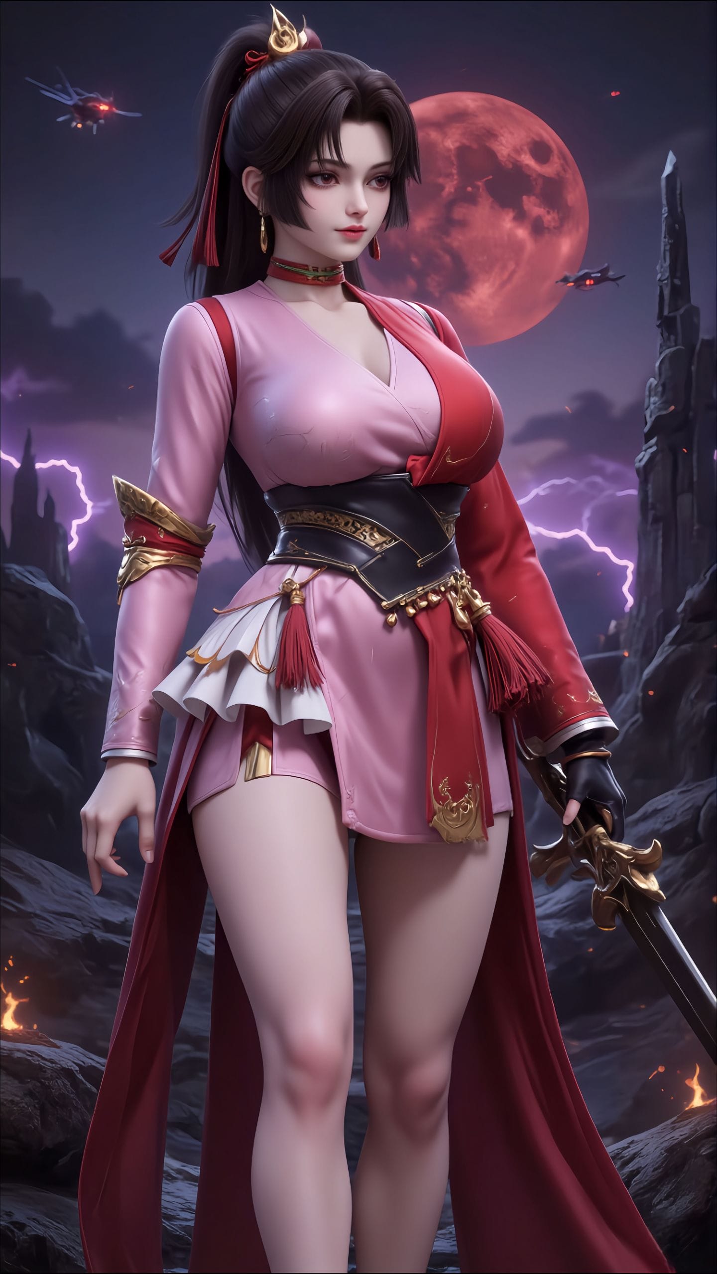 王者荣耀 云缨。游戏美女壁纸-皮皮兔动漫