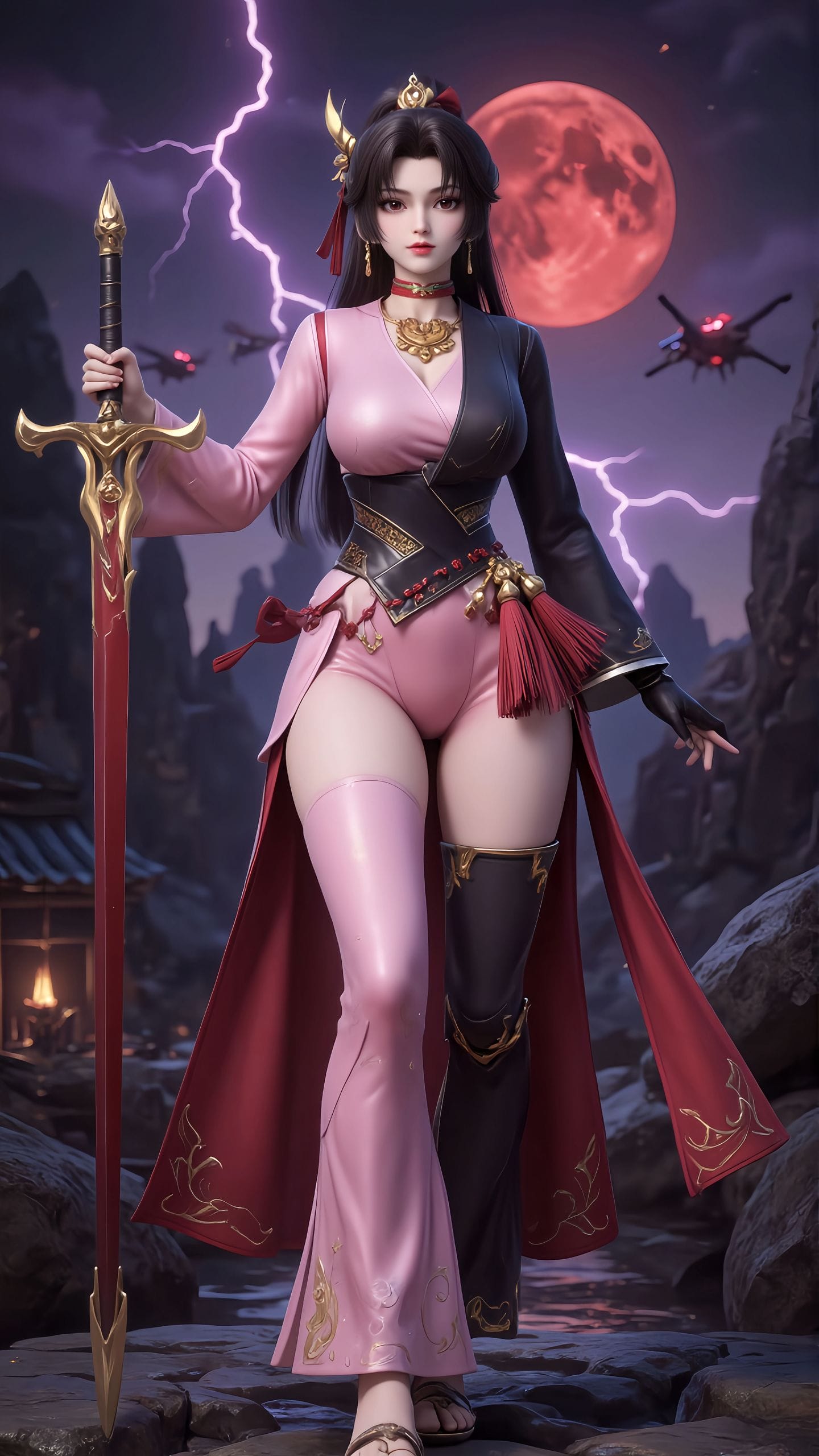 王者荣耀 云缨。游戏美女壁纸