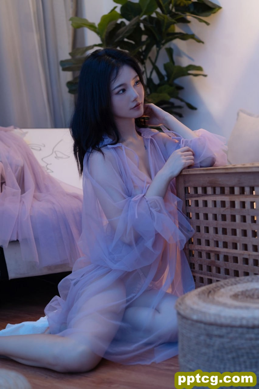 桃良阿宅   紫纱裙