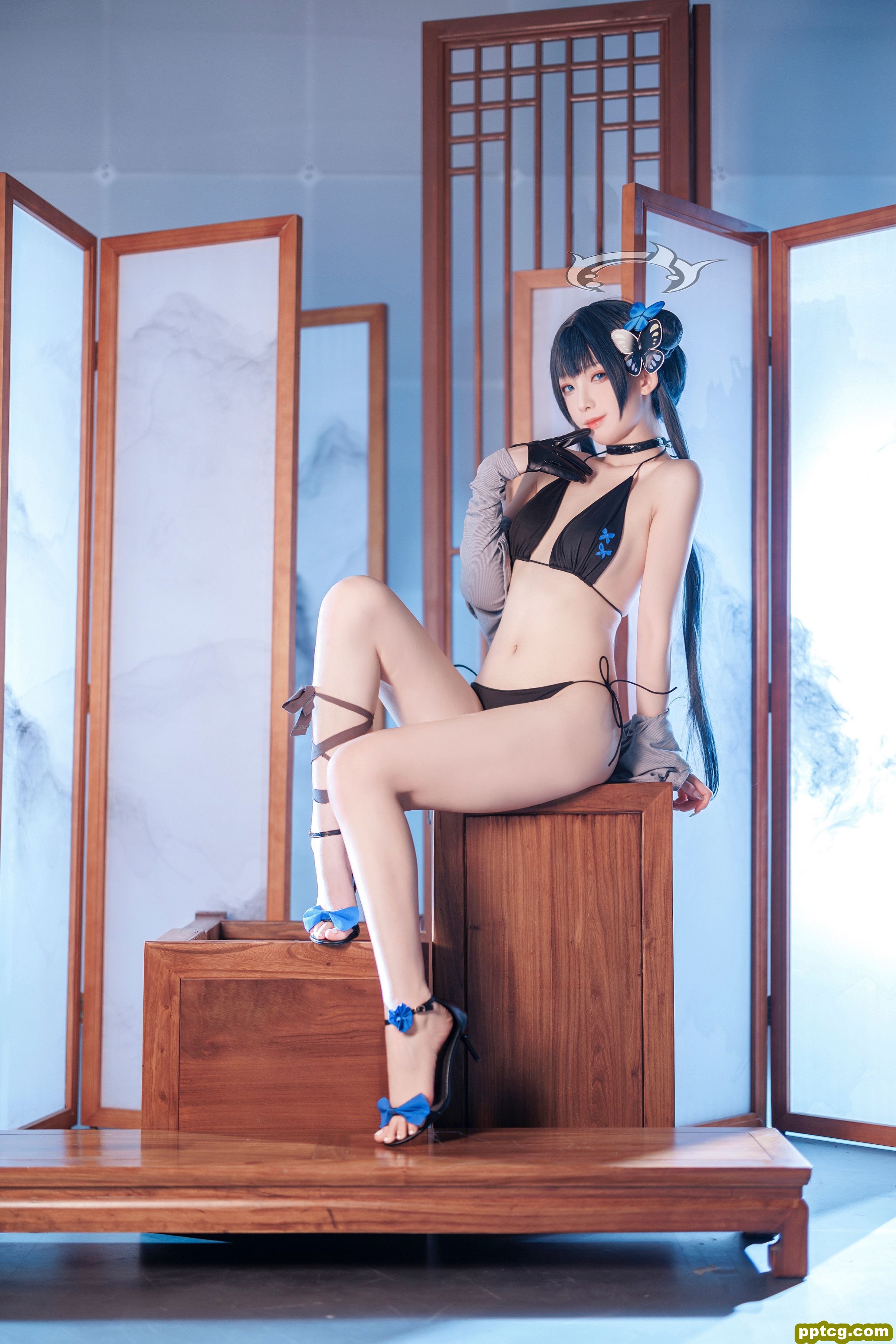 封疆疆 碧蓝档案 妃咲 泳装