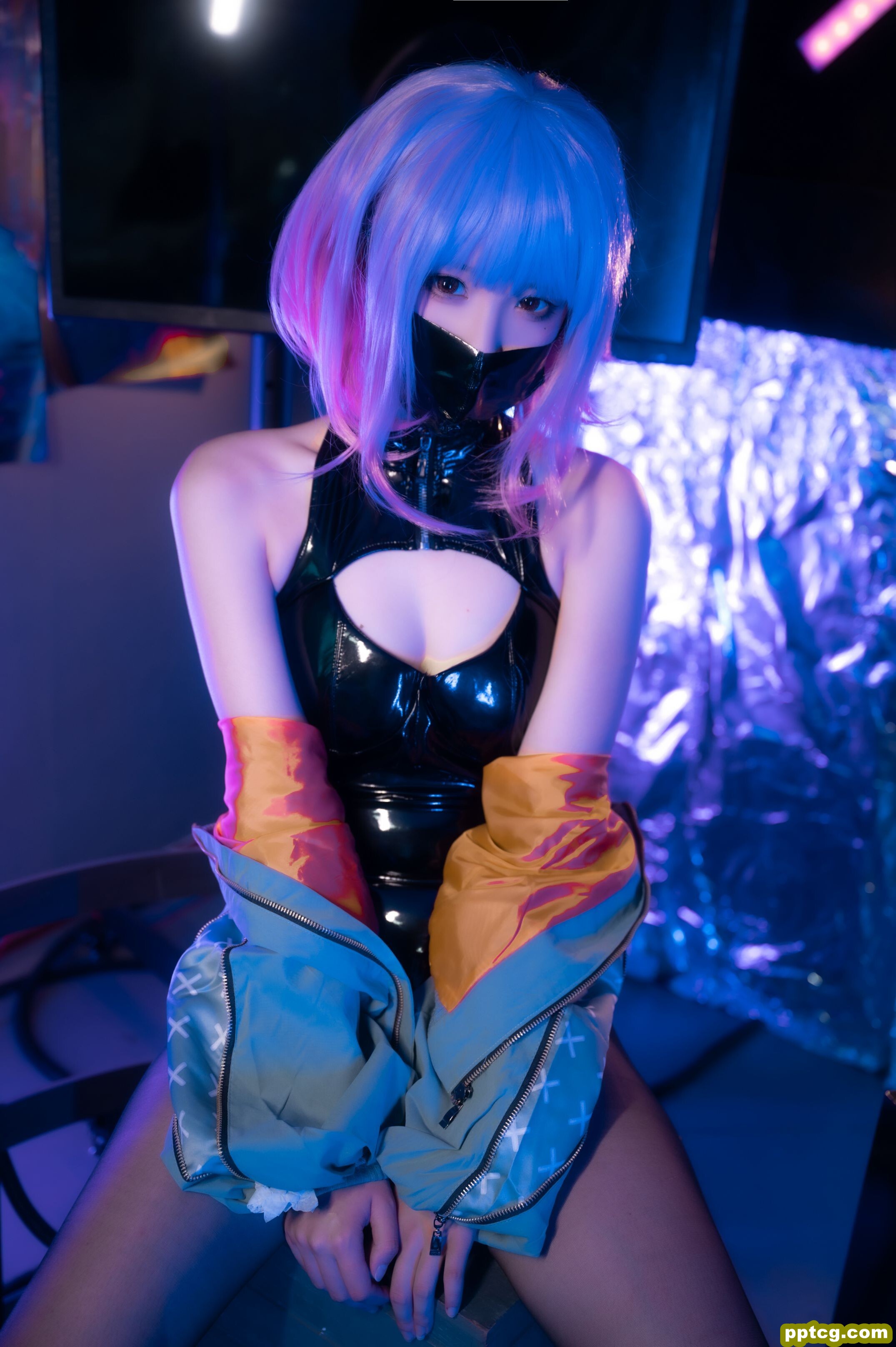 Quan冉有点饿 高叉兔女郎