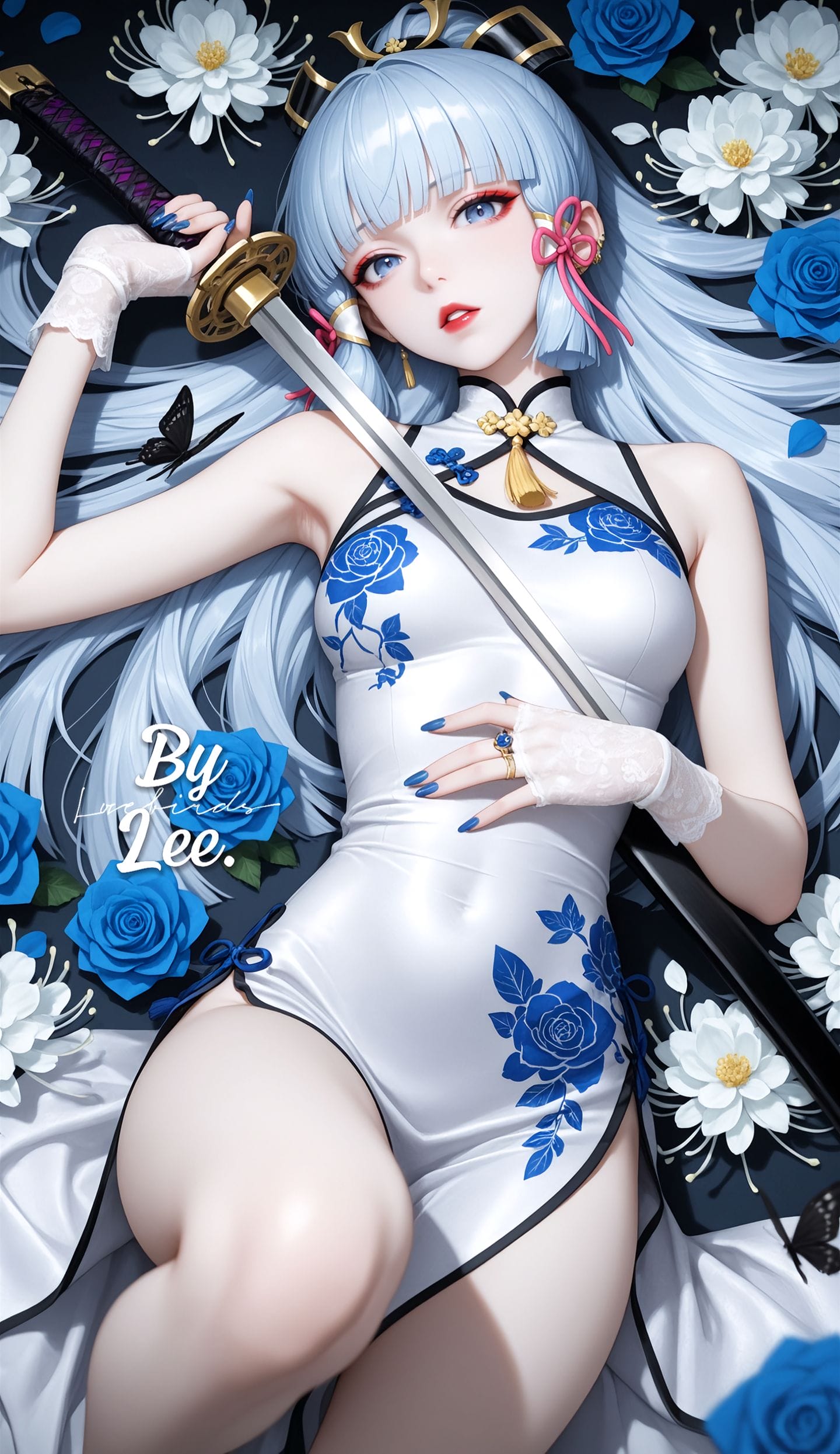 原神，启动。嗯嗯 二创 神里绫华 雷电将军