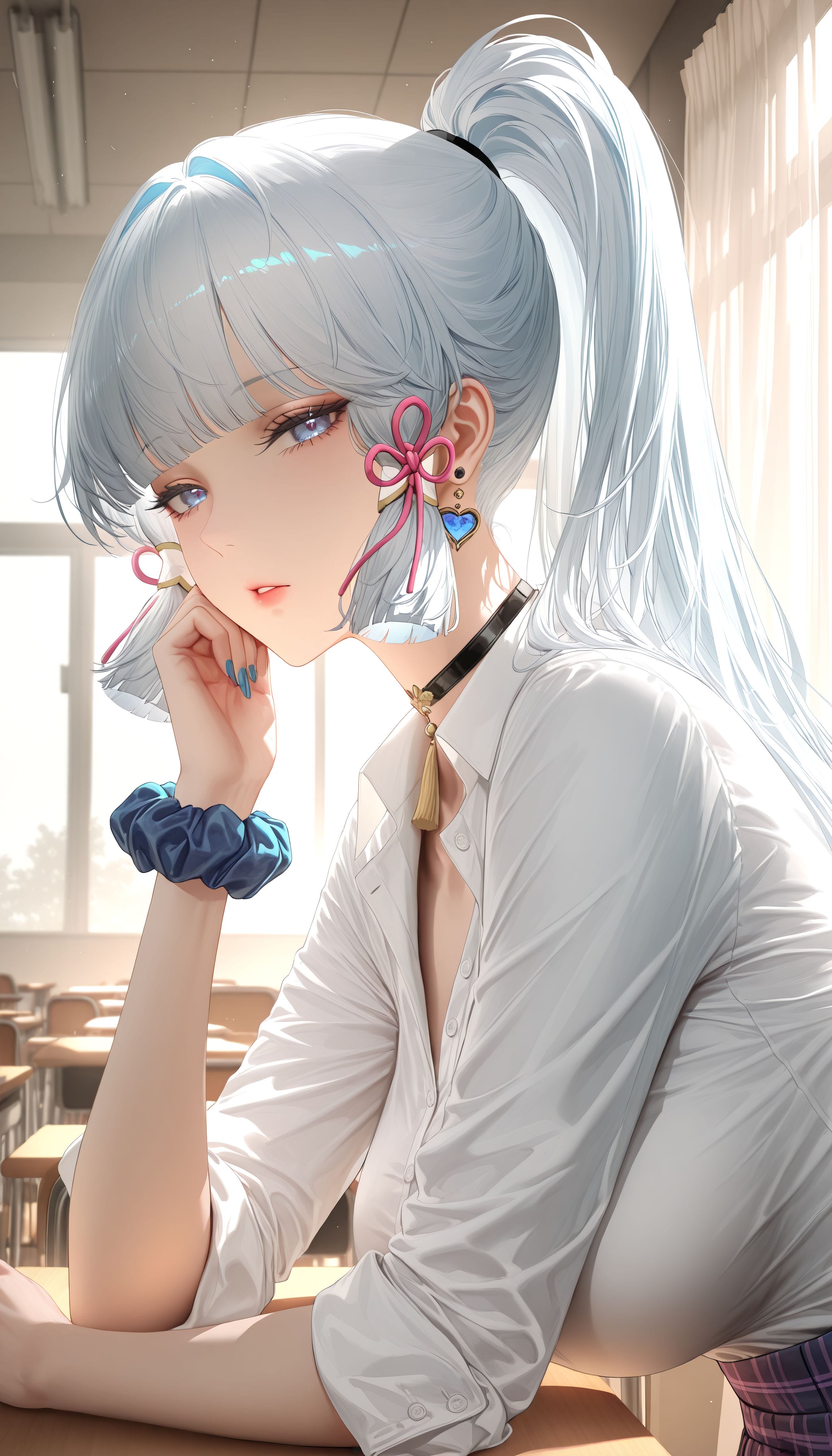 #原神 #神里绫华 #二次元 #壁纸