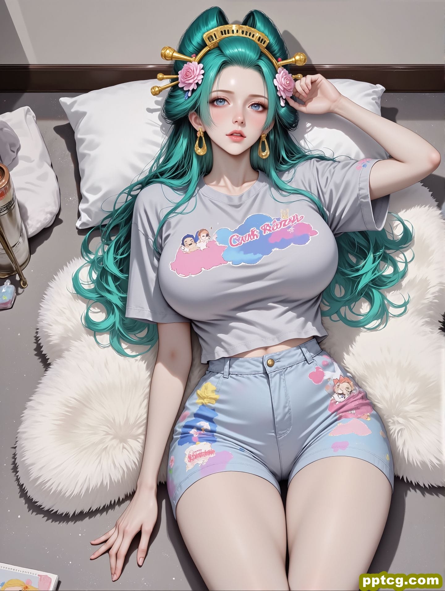 海贼女团居家写实风#二次元 #动漫 #海贼王 #女帝 #完美身材-皮皮兔动漫