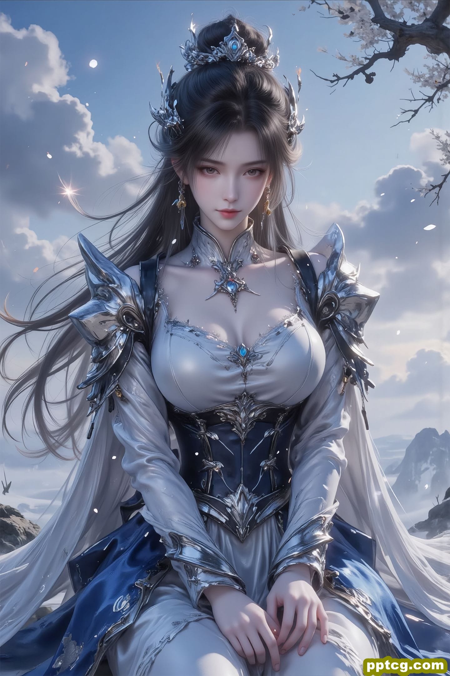 古风美女 #情感古风 #修仙-皮皮兔动漫