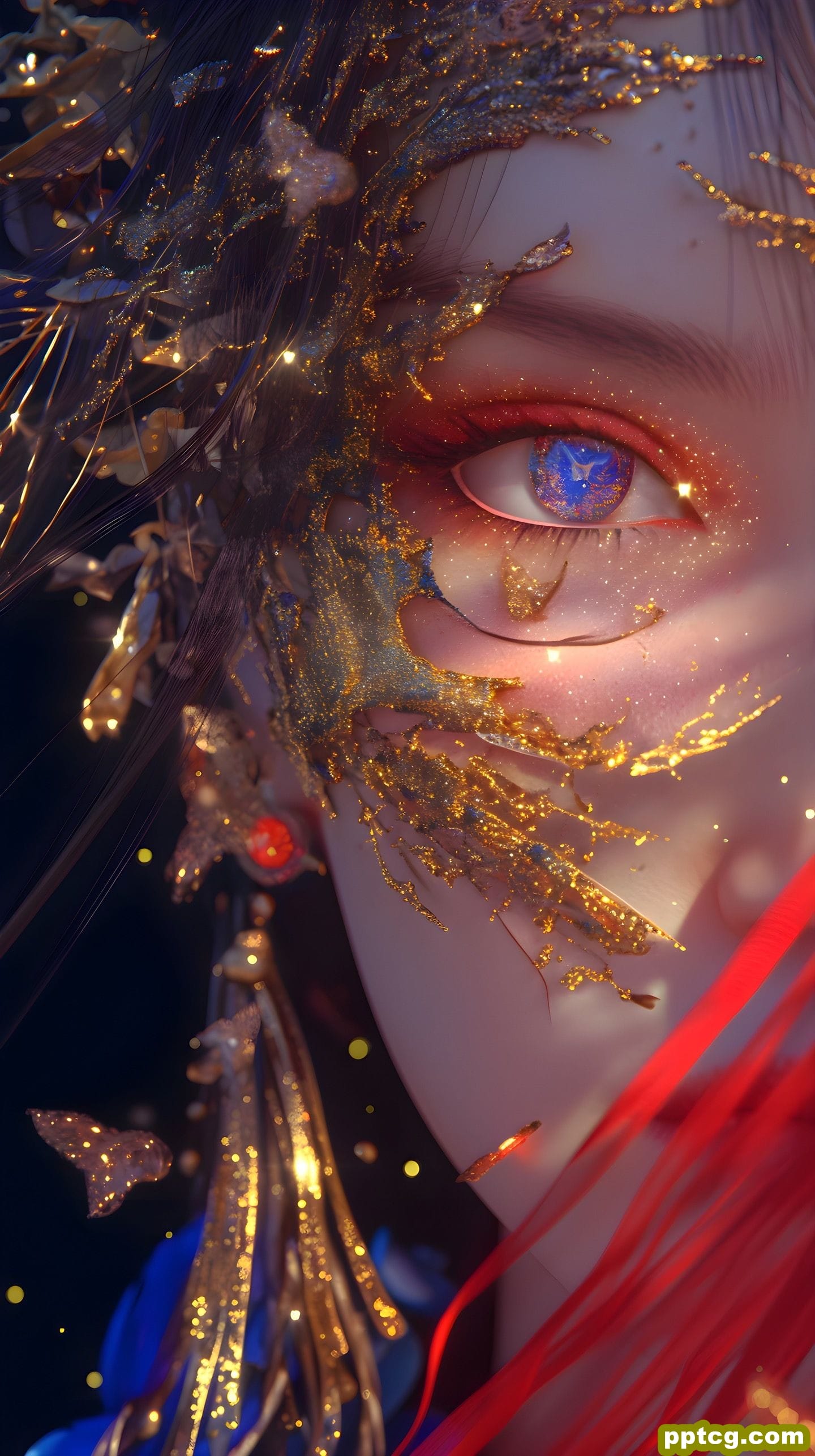 眼。#古风美女 艺术美图 极致高清