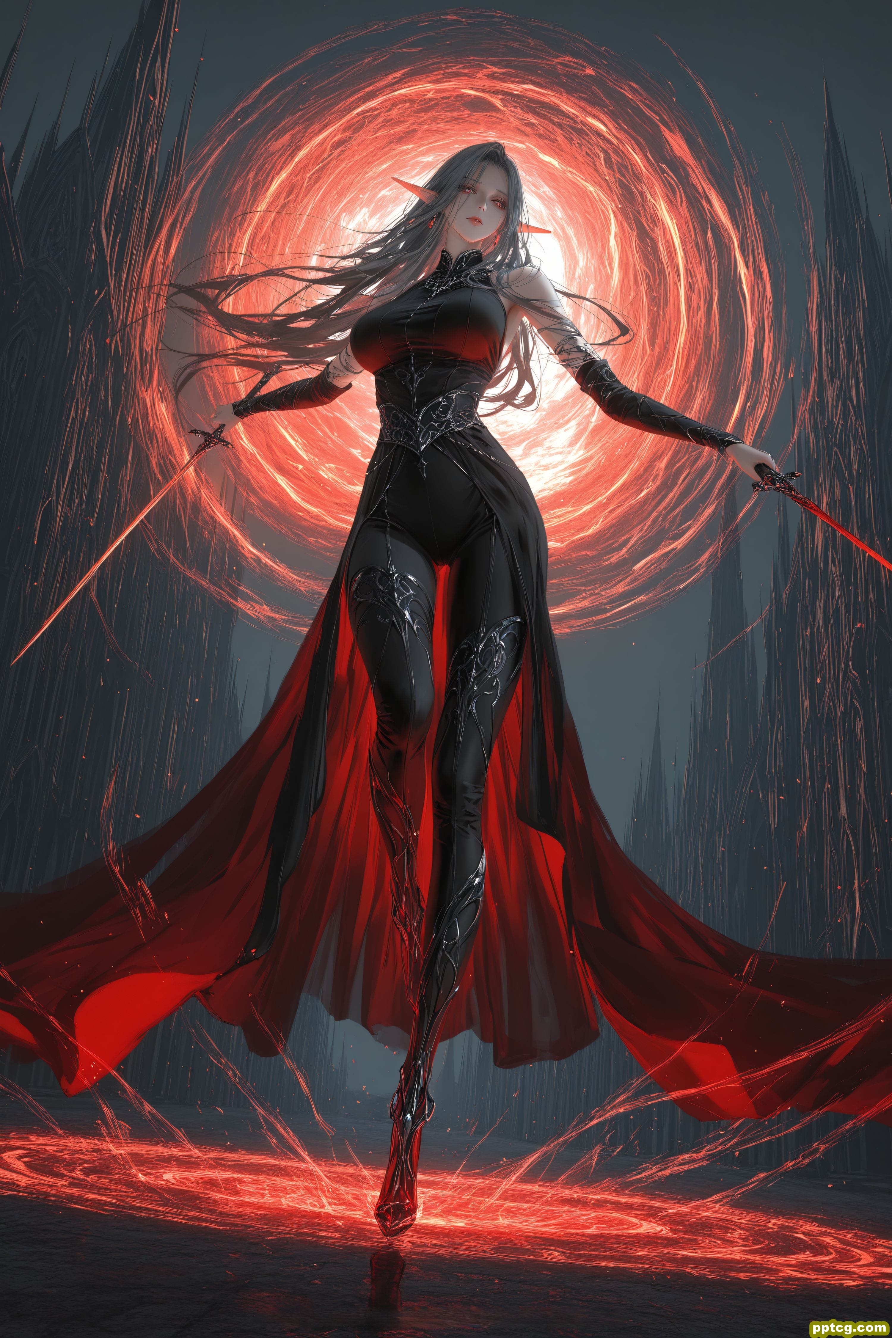 女巫。二次元 动漫壁纸