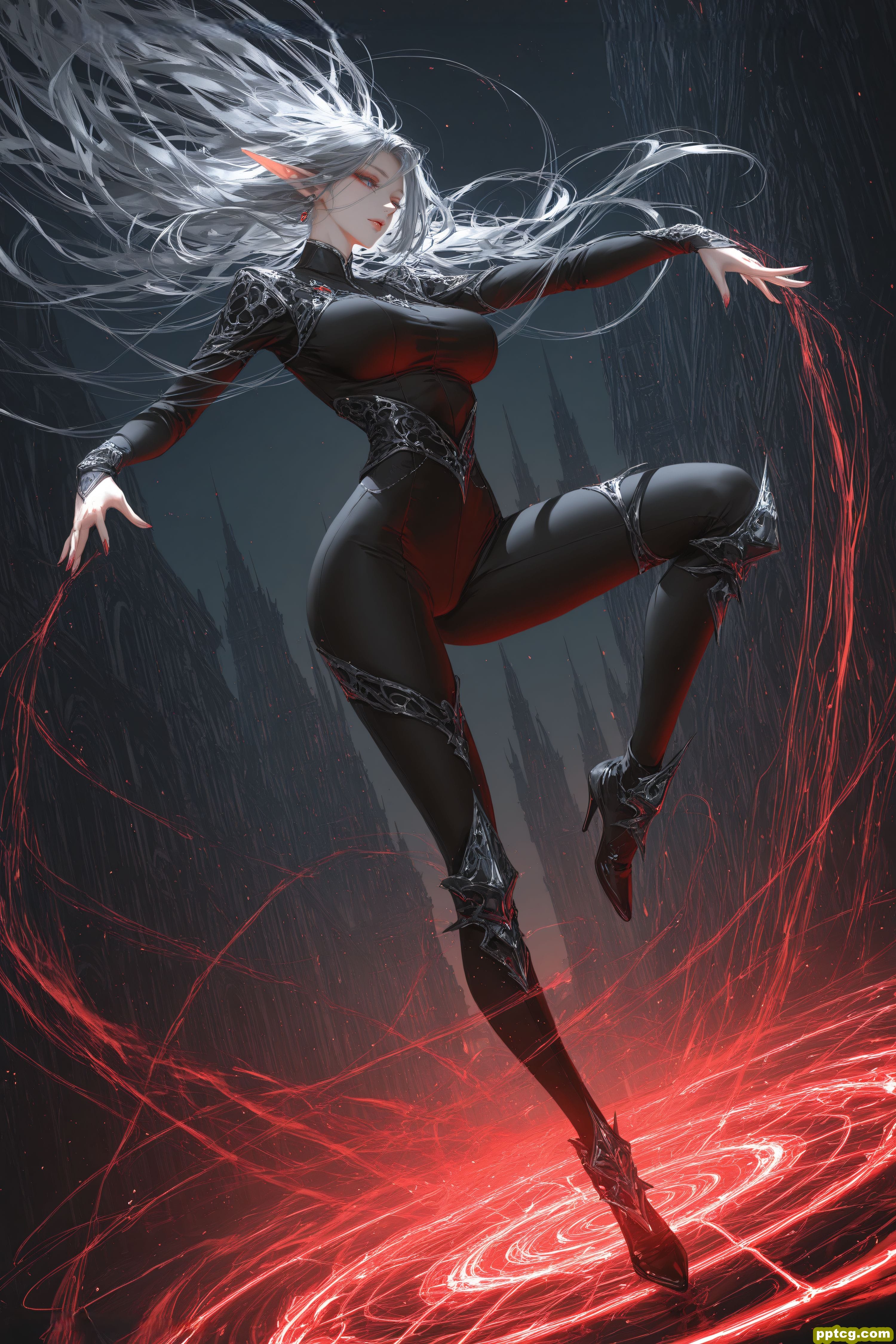 女巫。二次元 动漫壁纸