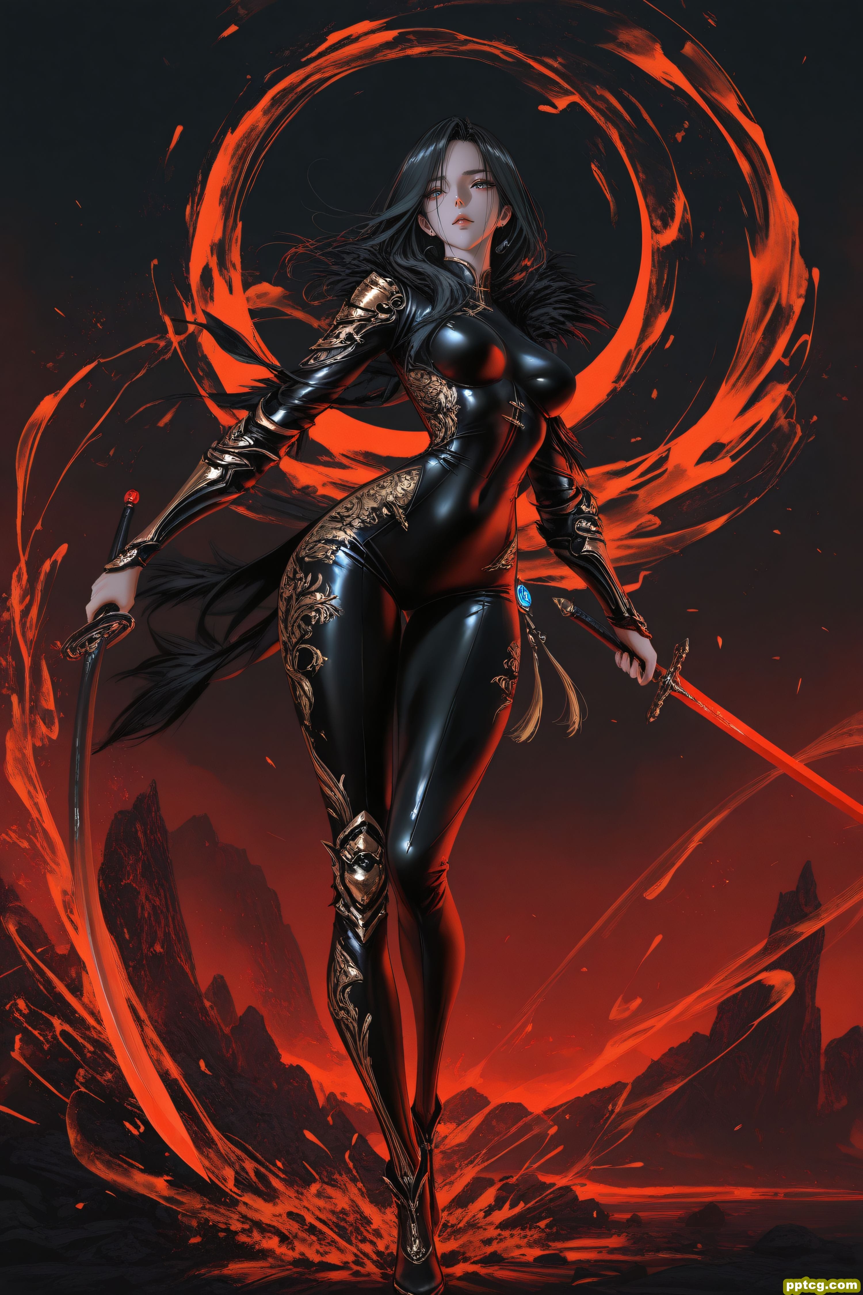 秦义绝 剑灵。游戏人物 二次元 手机壁纸 有记得她的吗？