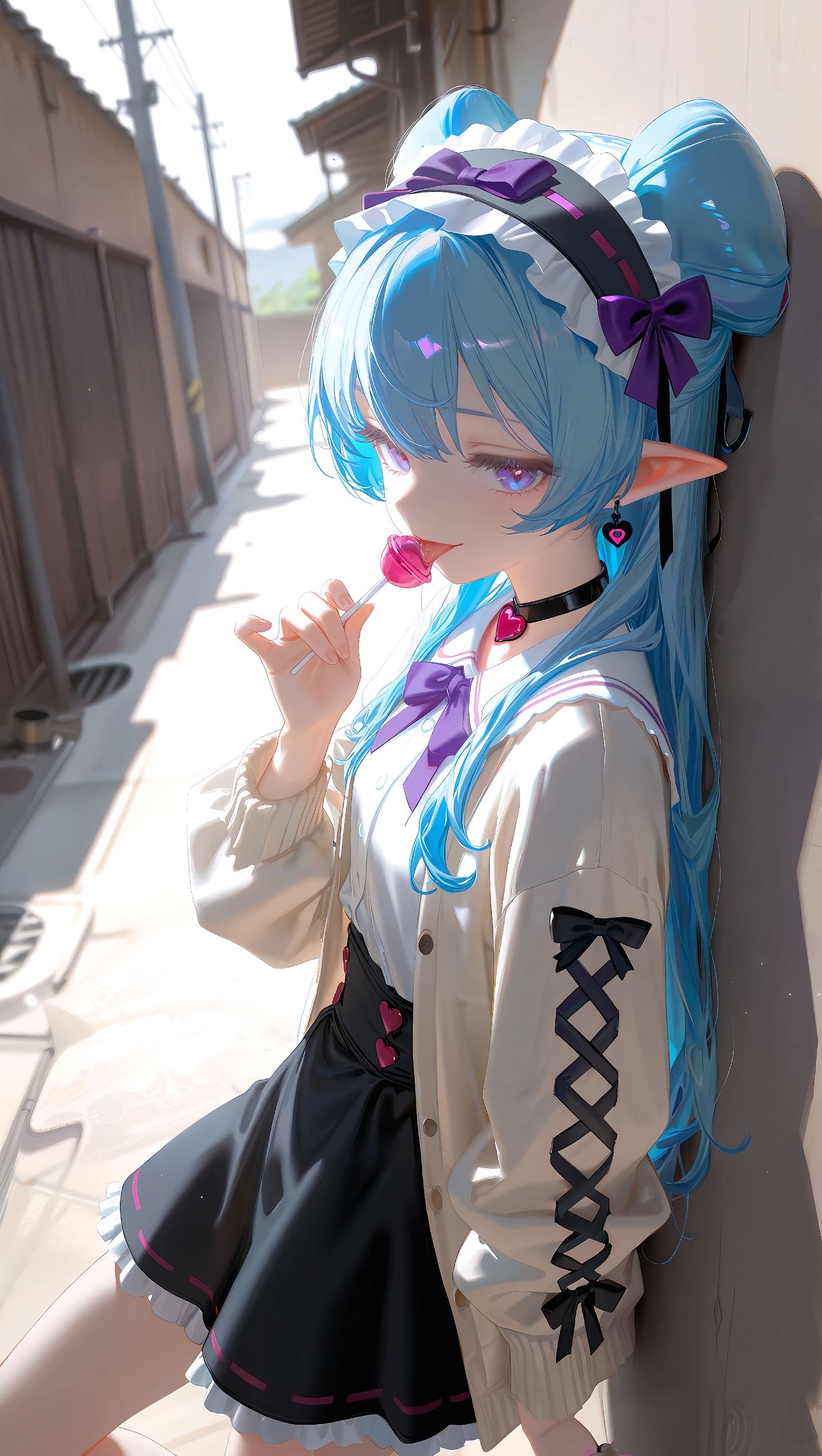 被小太妹堵小巷里了？可她好像就一个人 原神 雷电将军 神里绫华 芙宁娜 胡桃