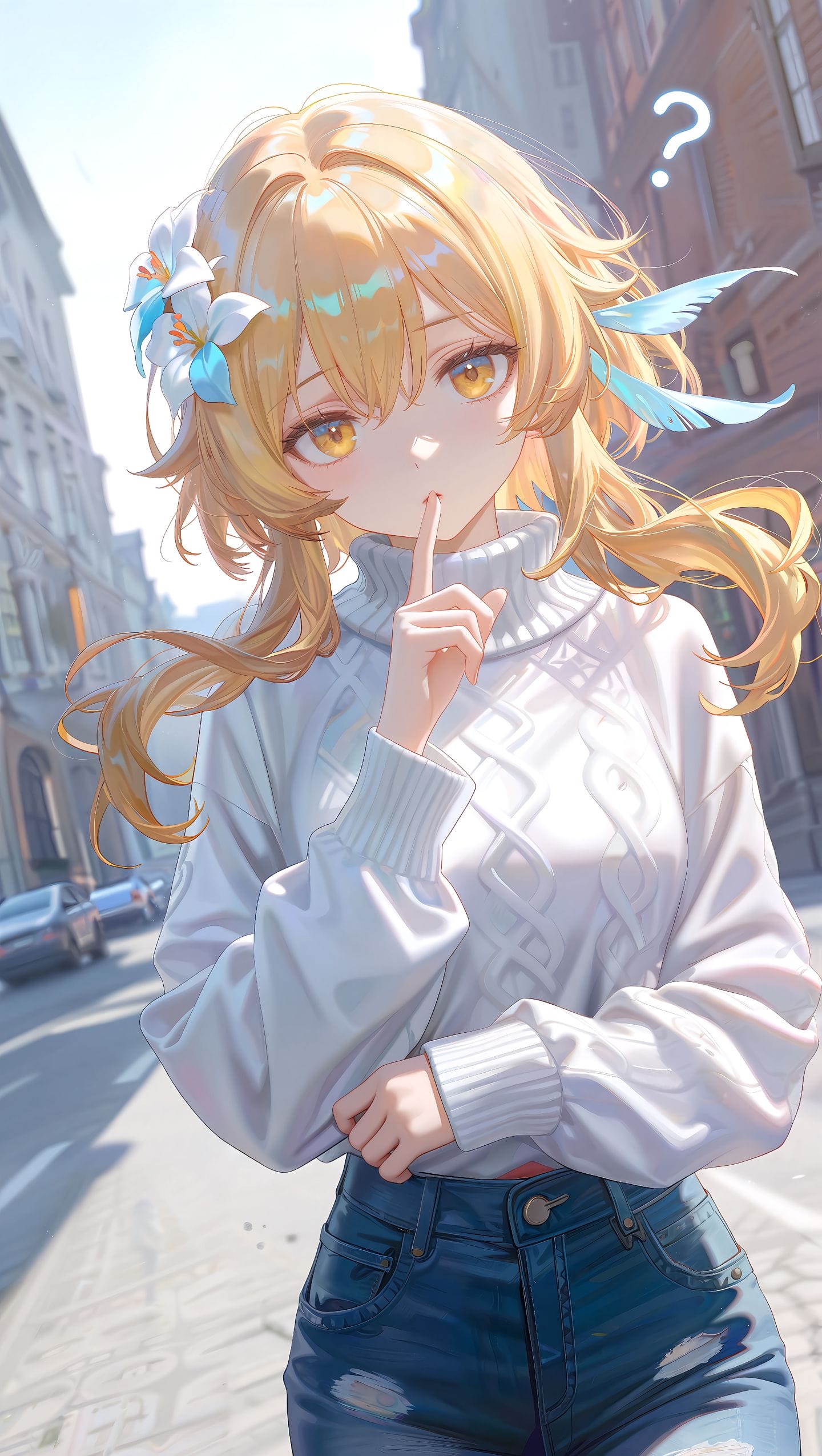 原神 甘雨 八重神子 梦见月瑞希 神里绫华 想尝尝我的口红？