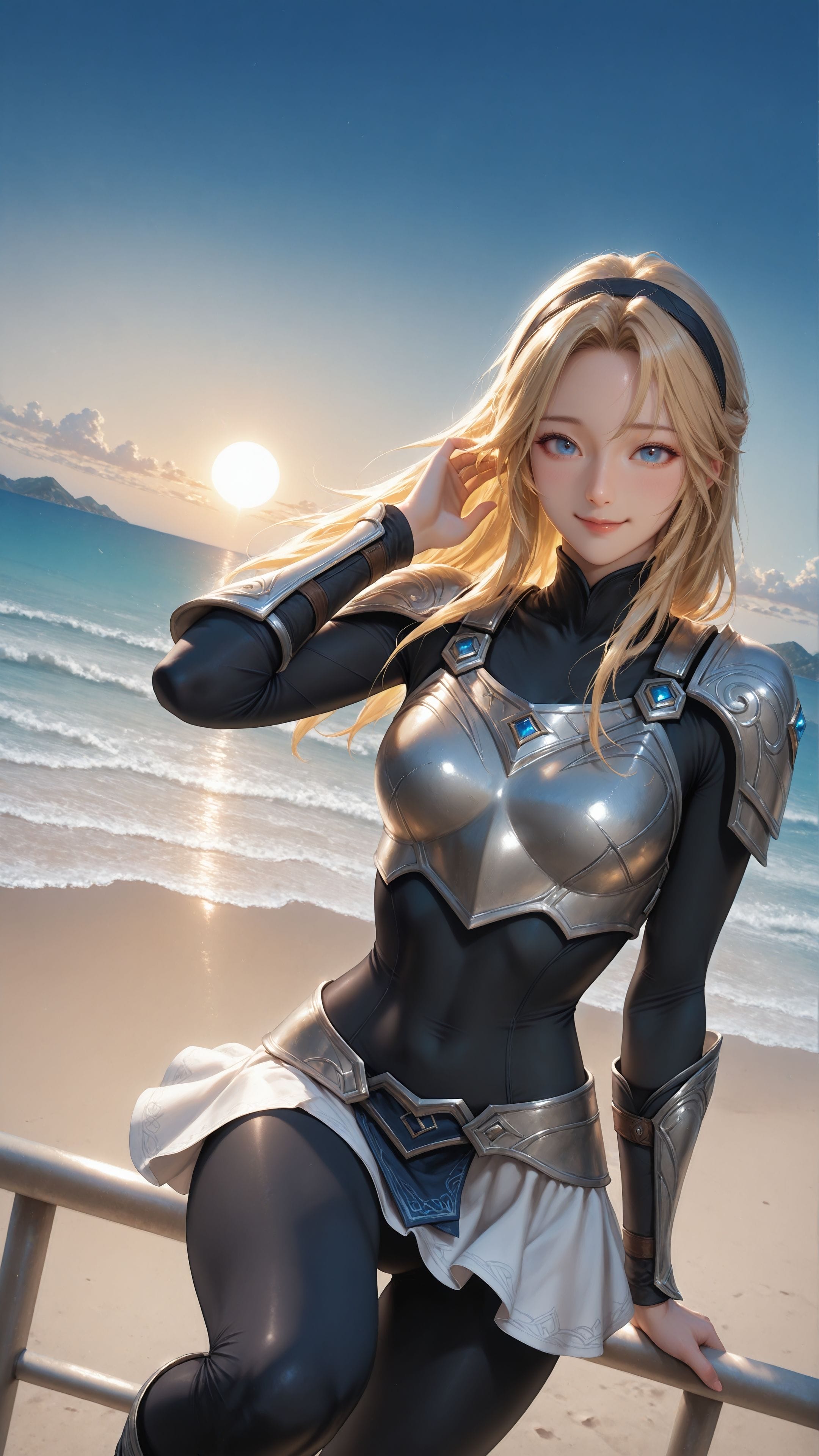 ai绘画 英雄联盟 手机壁纸 二次元 卡莎 格温 寒冰 阿卡丽 女枪